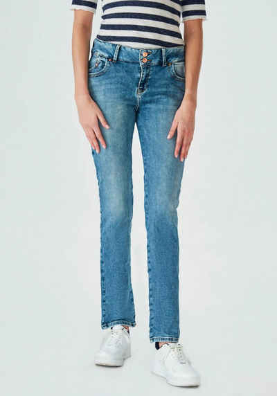 LTB Slim-fit-Jeans Molly mit doppelter Knopfleiste & Stretch