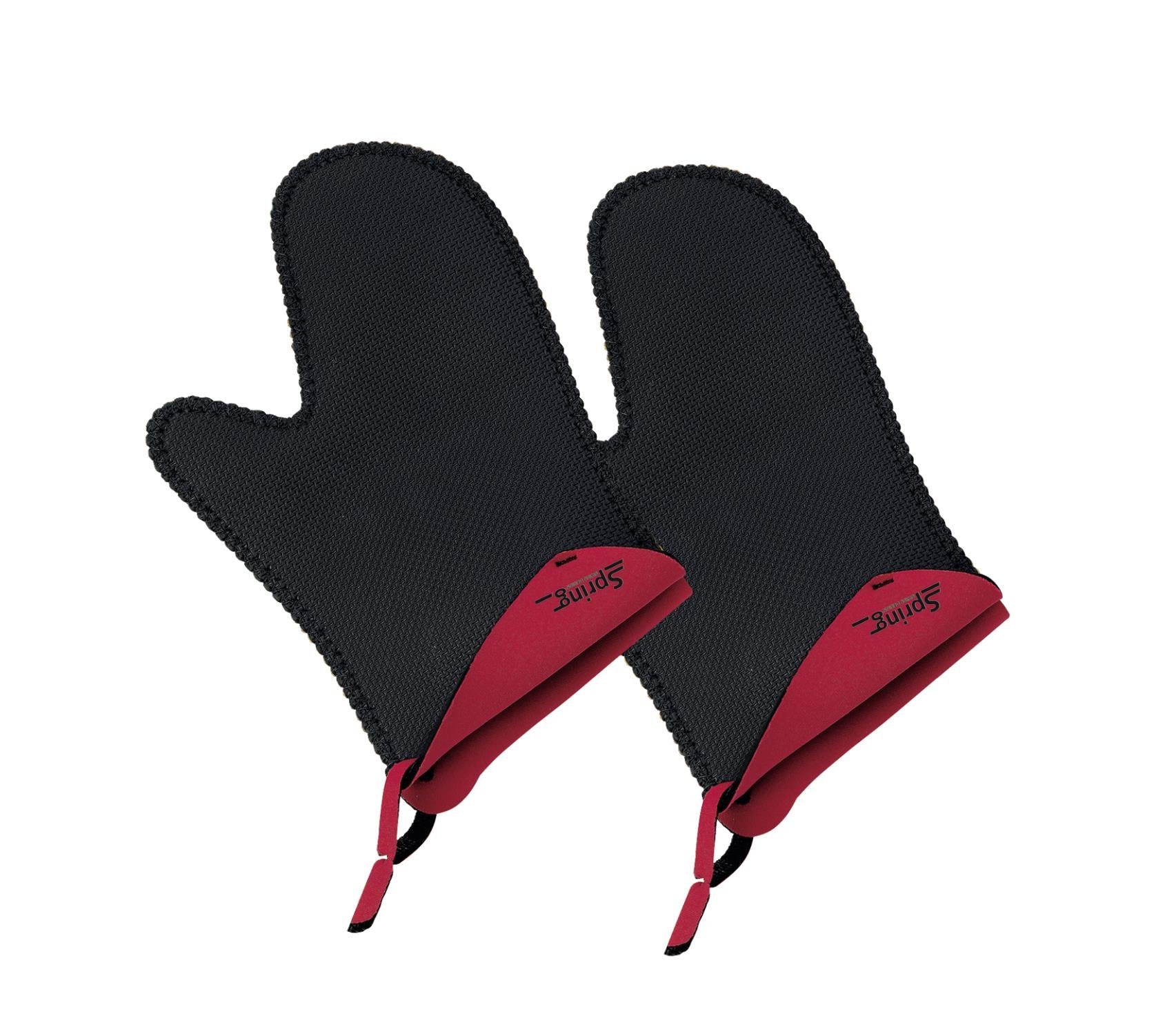 Mitteldecke Spring, Ofenhandschuh Grips, Rot