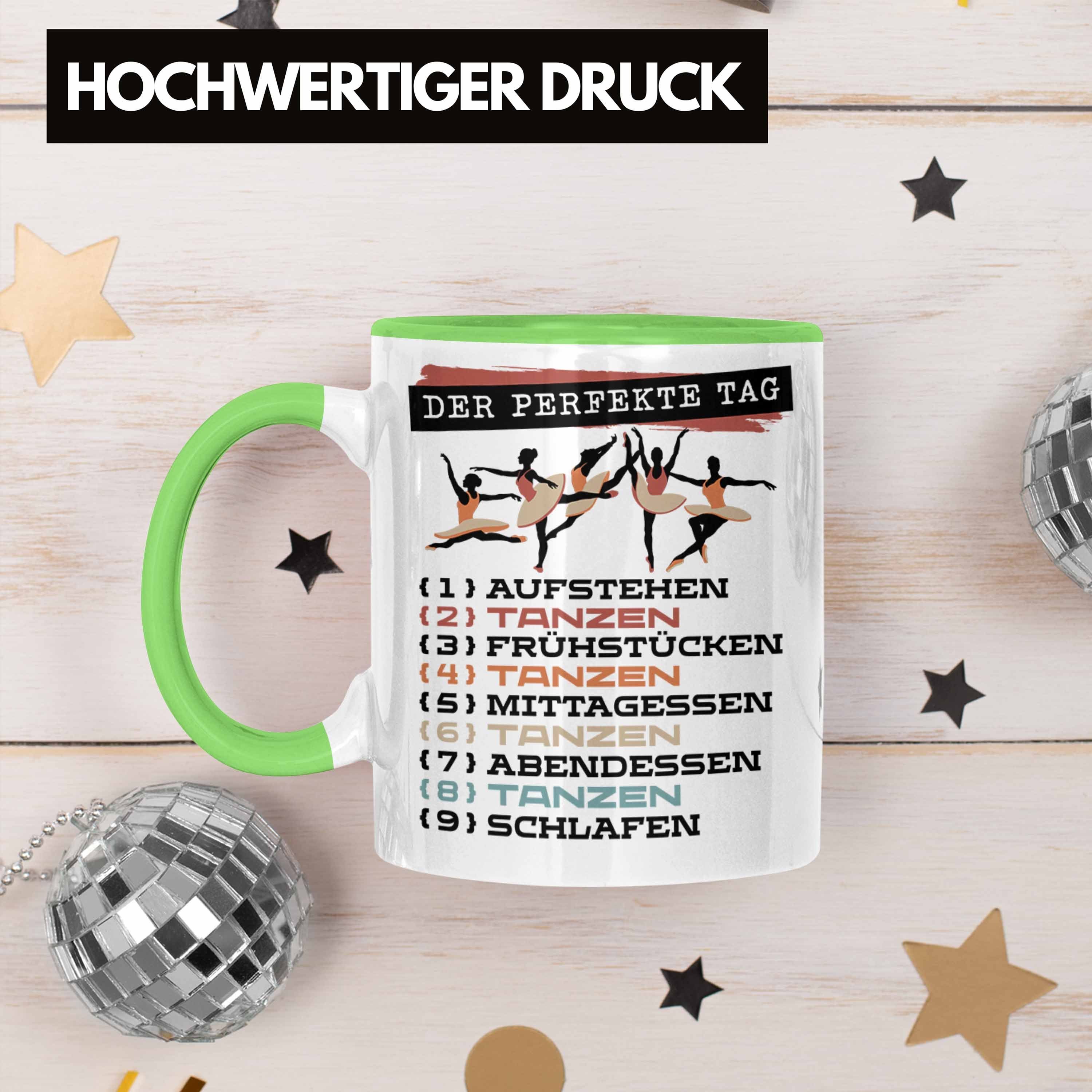 Tag Trendation Der Tasse Becher Geschenk Trendation Tasse Tanzlehreri Tanzen Perfekte - Grün