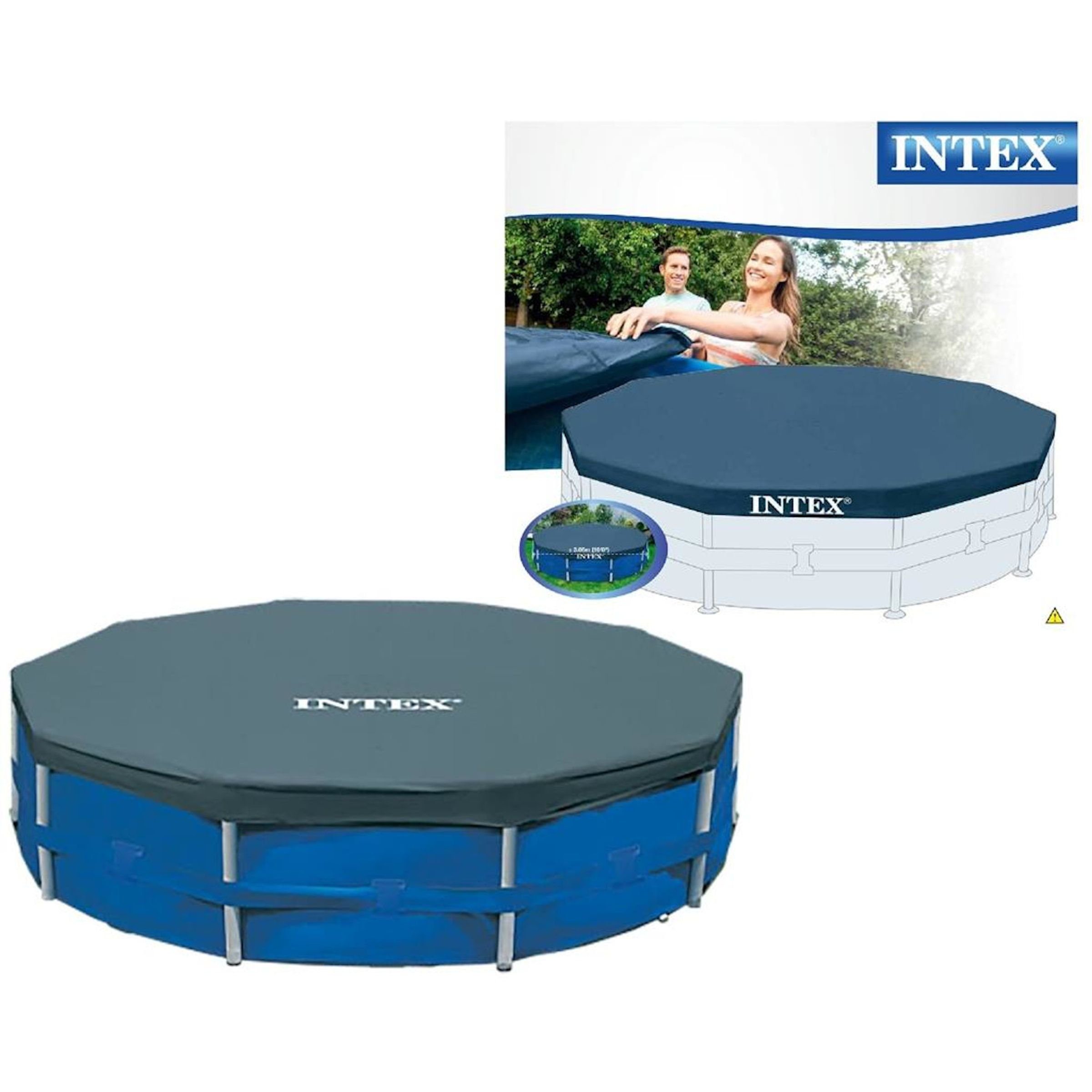 Intex Pool-Abdeckplane INTEX Pool-Adeckplane Swimmingpool Abdeckung günstig online kaufen