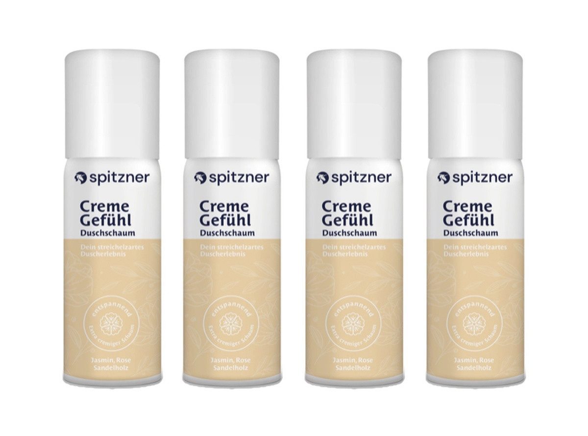 Spitzner Duschschaum Spitzner Duschschaum CremeGefühl (4 x 50 ml)