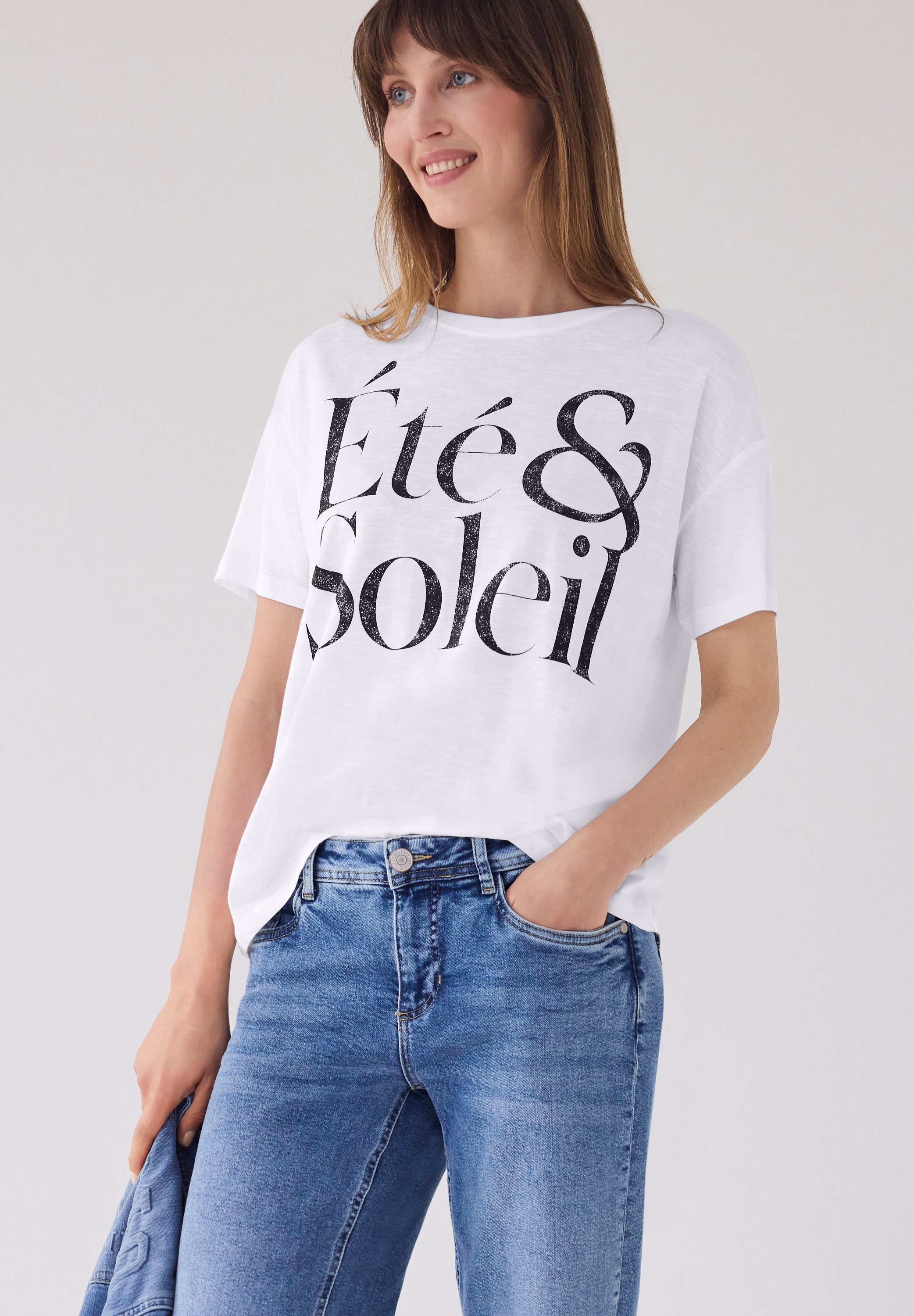 STREET ONE STUDIO Print-Shirt mit Rundhalsausschnitt