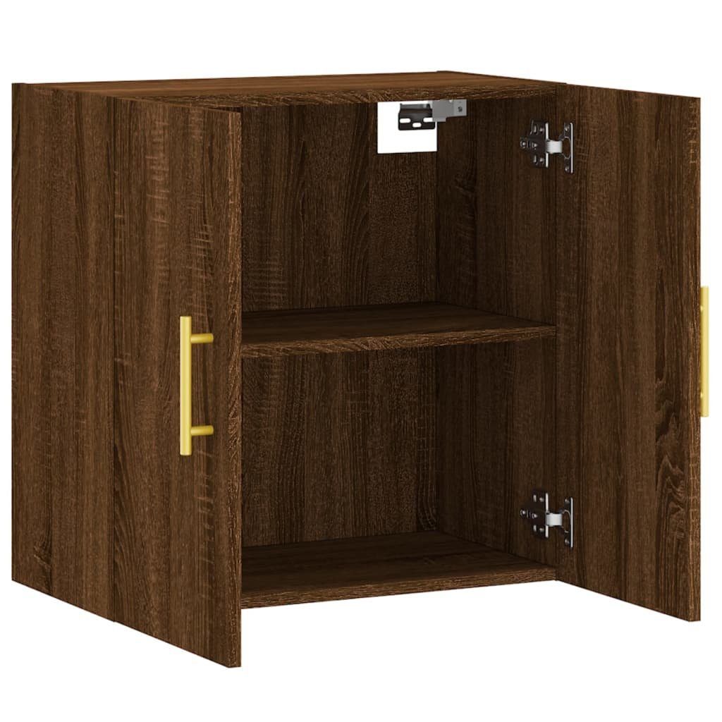 cm Eichen-Optik (1-St) 60x31x60 Fächerschrank Holzwerkstoff Eiche Wandschrank Braun vidaXL Braune