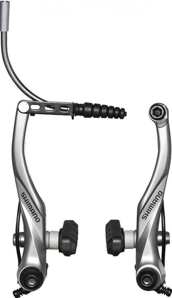 Shimano Felgenbremse SHIMANO ALIVIO BR-T4000 V-Brake Felgenbremse hinten - Silber - Bremsen