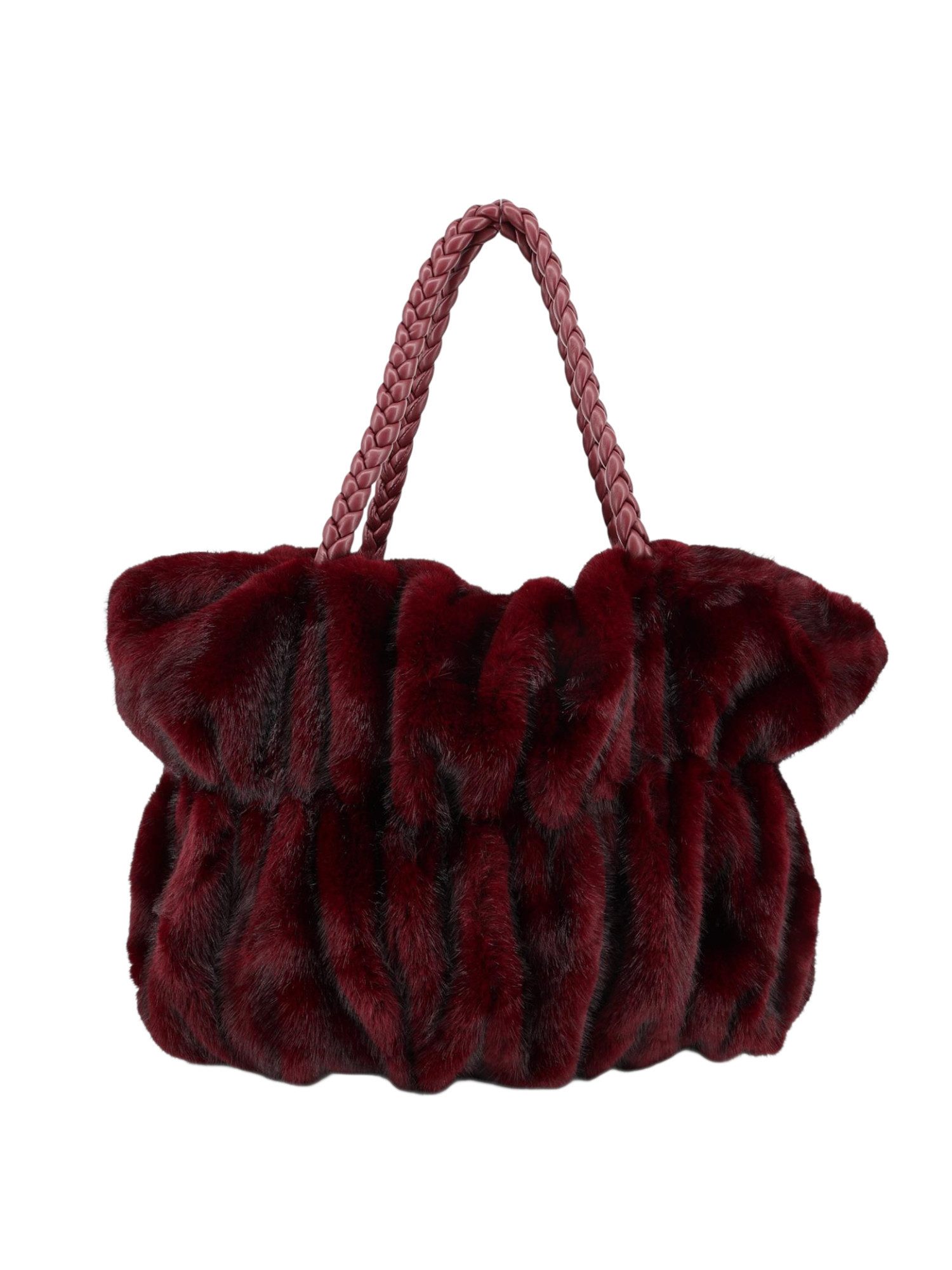 BRISE TASCHE Shopper Brise Kunstfell Tasche – Flauschige Schultertasche mit günstig online kaufen