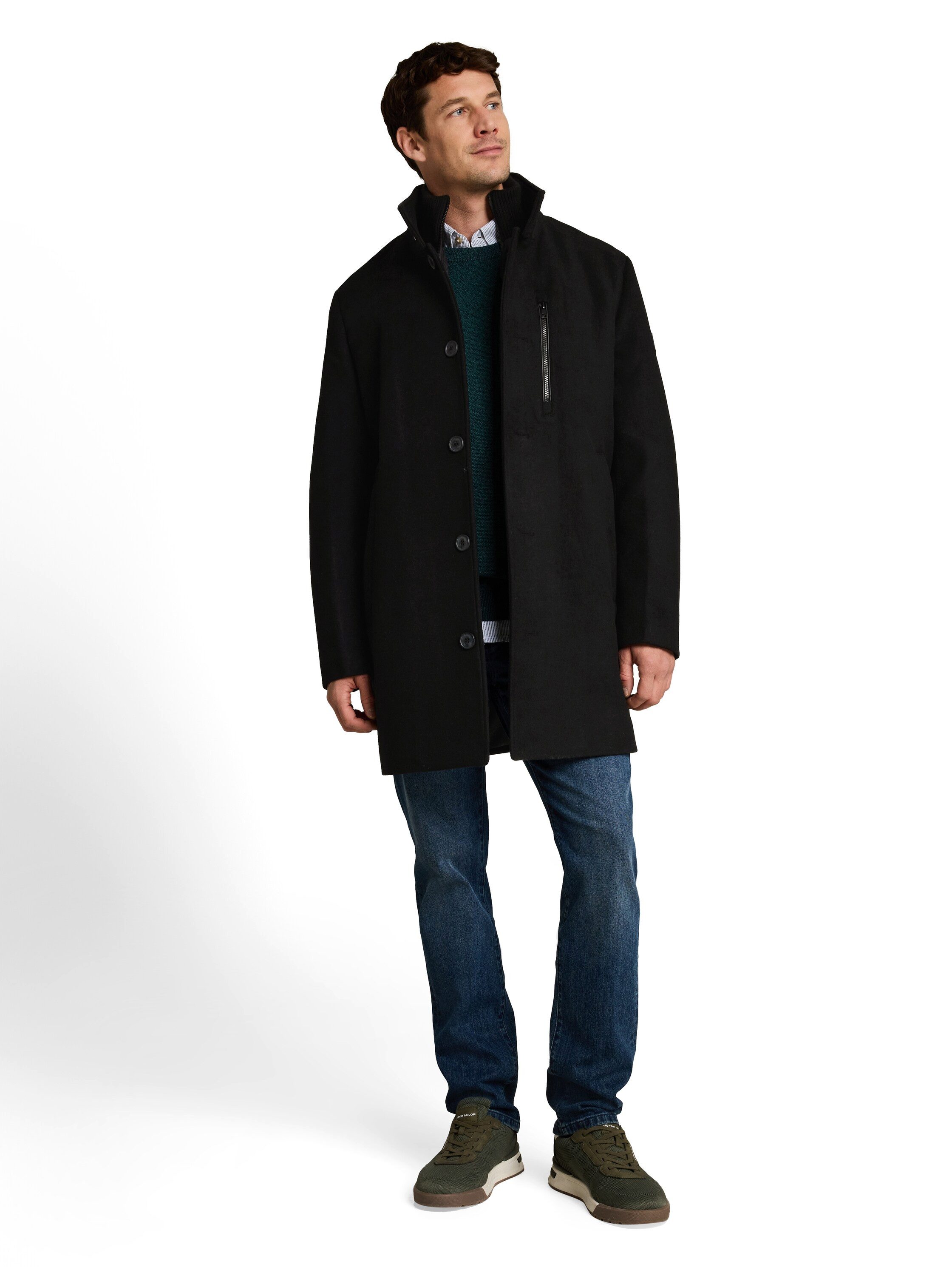 TOM TAILOR Wollmantel mit abnehmbarer Innenjacke – Bild 4 von 5