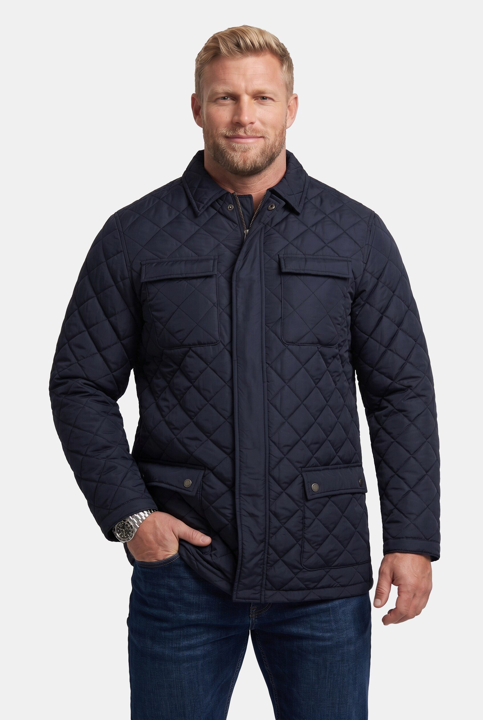 Steppjacke Steppjacke Hemdkragen