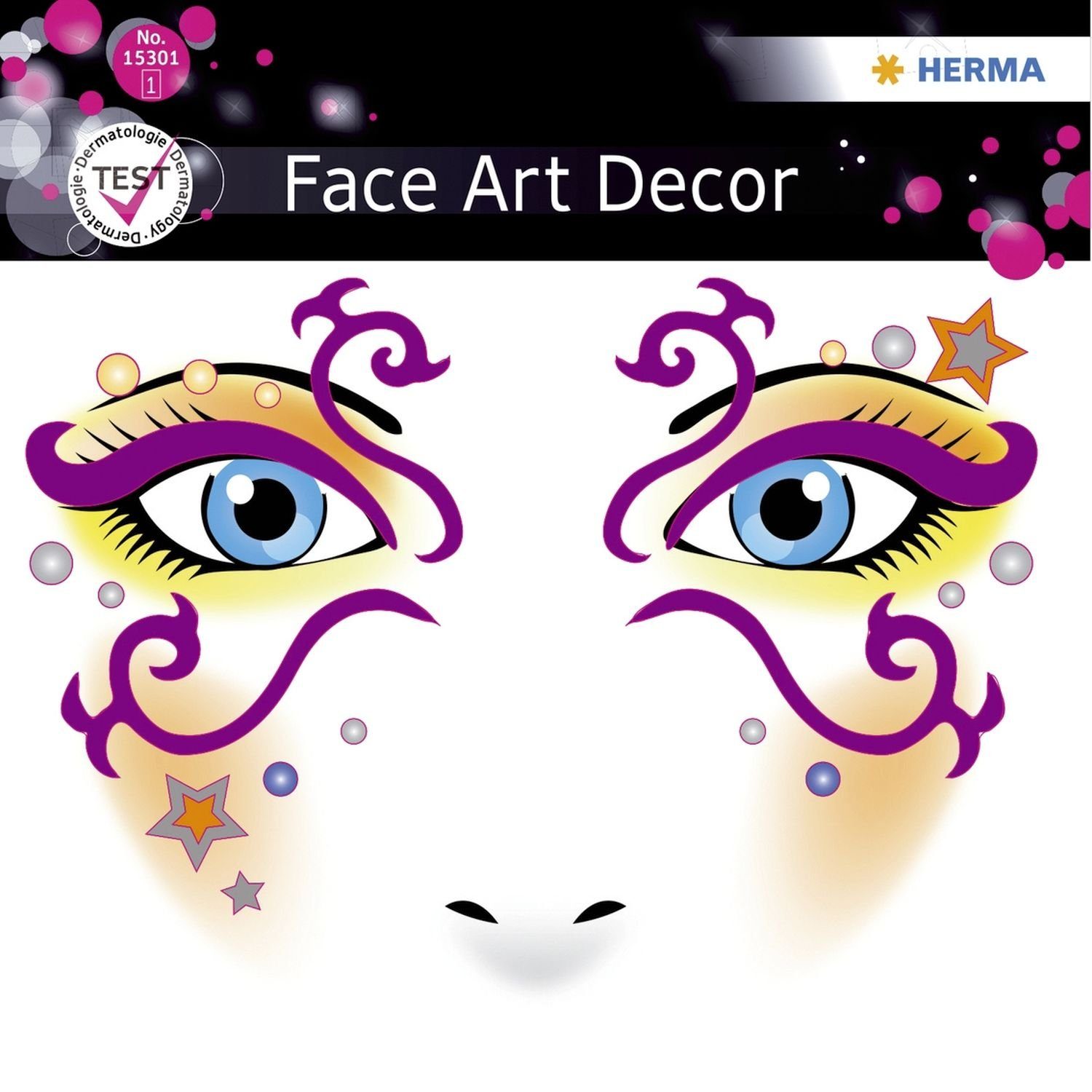 HERMA HERMA Face Art Sticker Mystery Monitor-Halterung