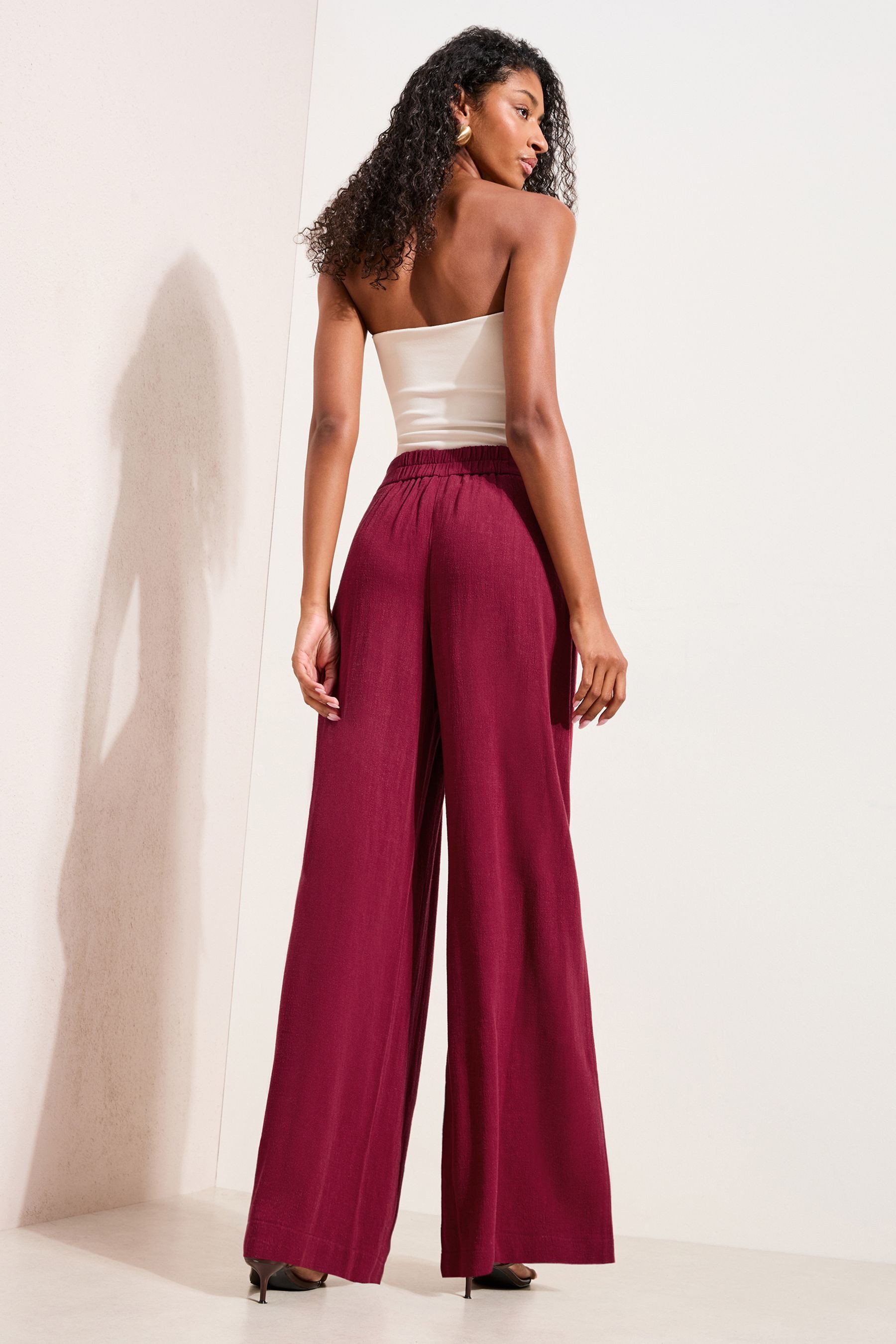 Friends Like These Palazzohose Friends Like These Hose mit superweitem Bein (1-tlg)