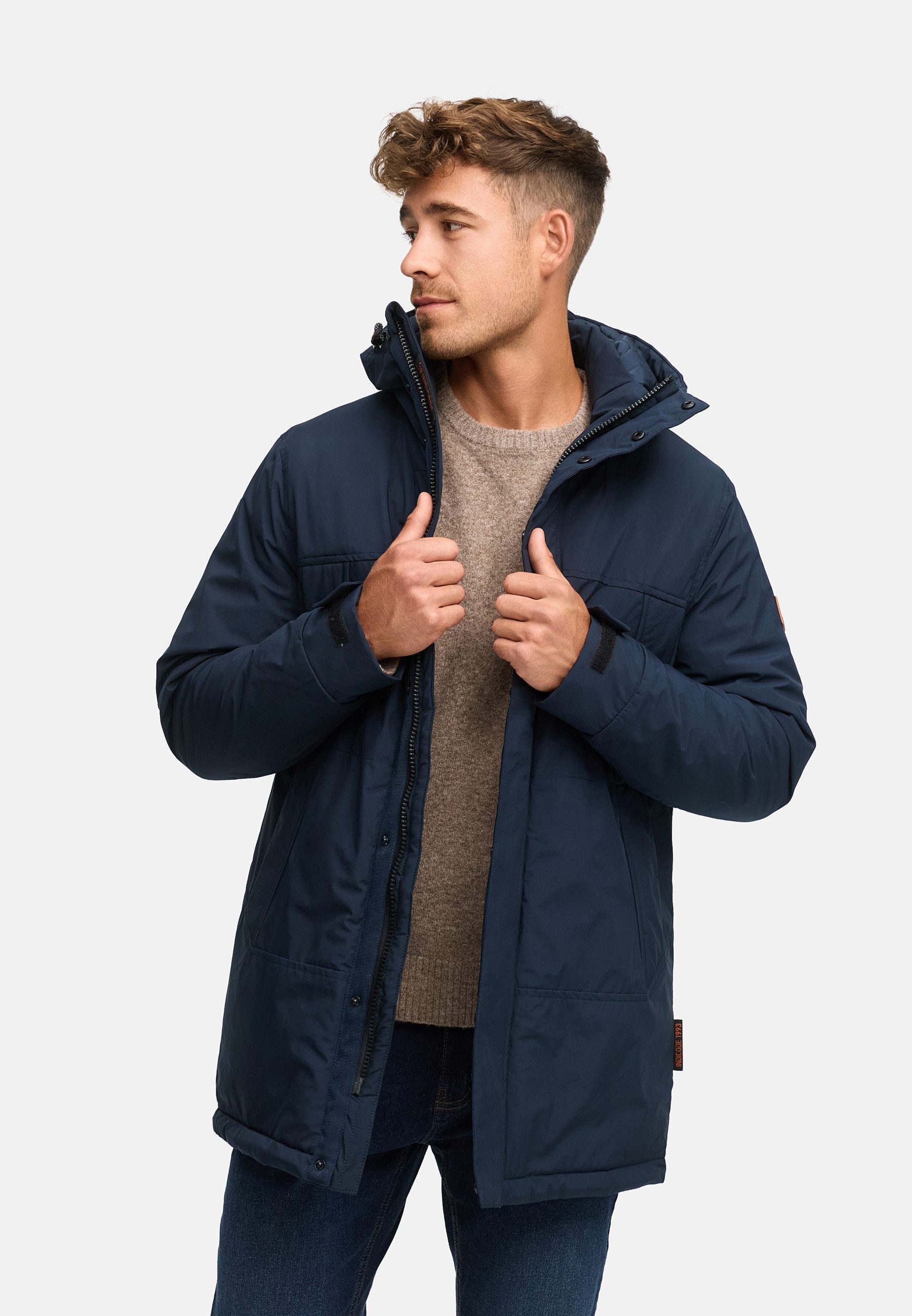 Indicode Winterjacke INBenyot Warme Herren-Winterjacke günstig online kaufen
