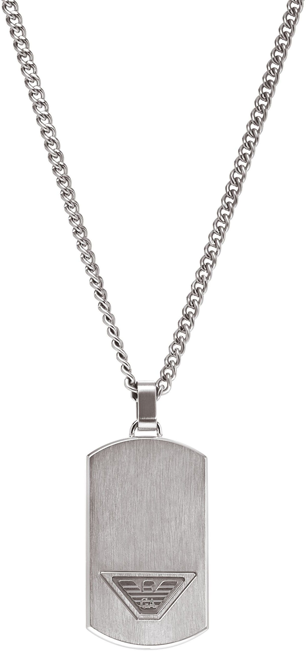 Emporio Armani Kette mit Anhänger Schmu...