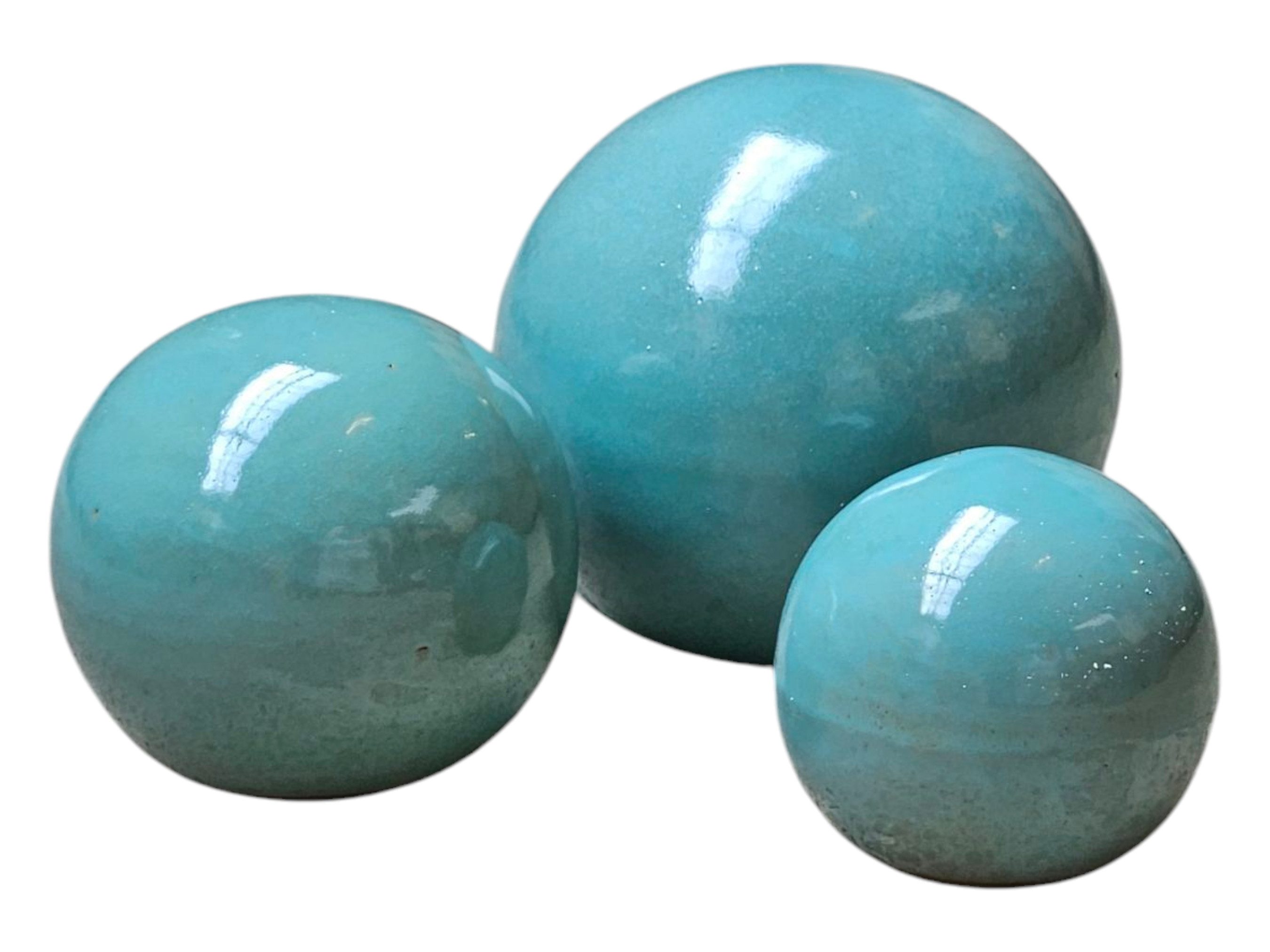 Teramico Dekokugel Gartenkugeln Rosenkugeln Keramik 3er günstig online kaufen