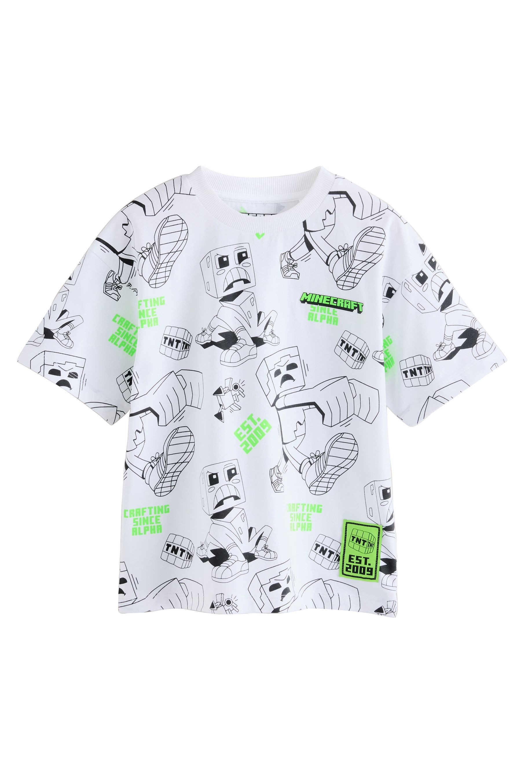 Next T-Shirt Lizenziertes T-Shirt mit Allover-Print günstig online kaufen