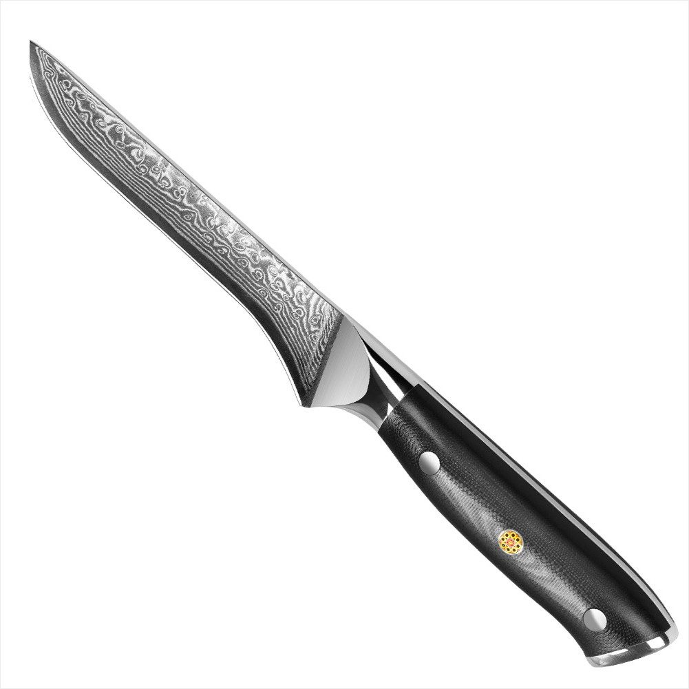 KingLux Damastmesser Damast Küchenmesser 67 Lagen DamastStahl Allzweckmesser