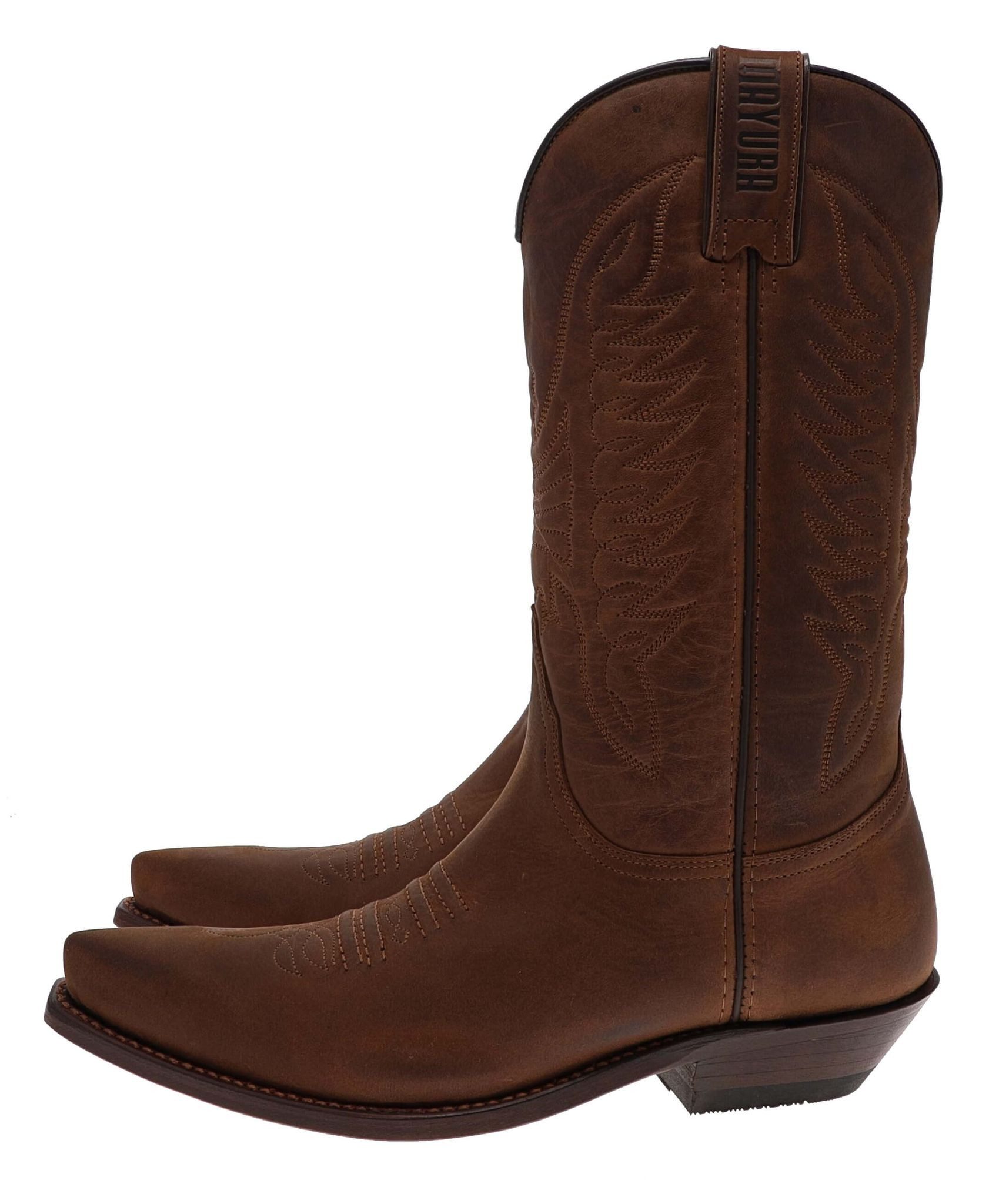 Mayura Boots MB020 Braun Cowboystiefel Rahmengenähter Westernstiefel
