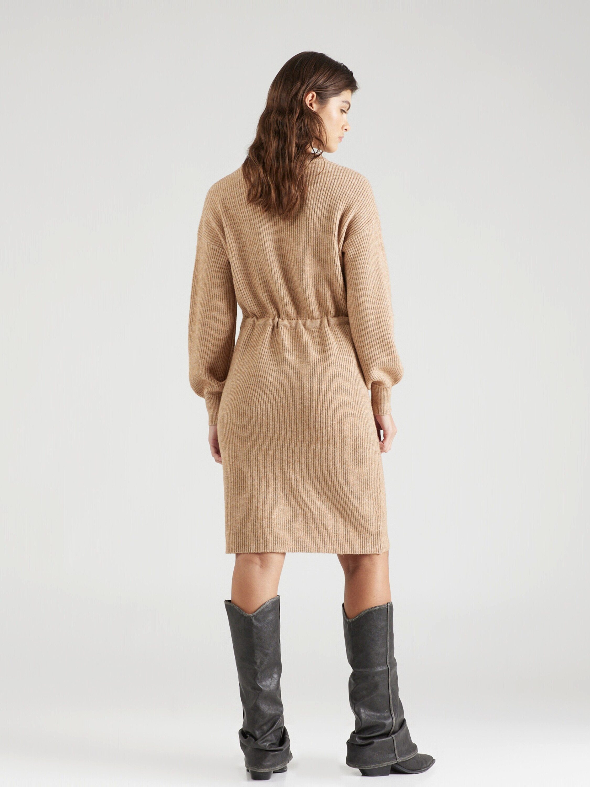 ONLY Strickkleid KATIA (1-tlg) Drapiert/gerafft