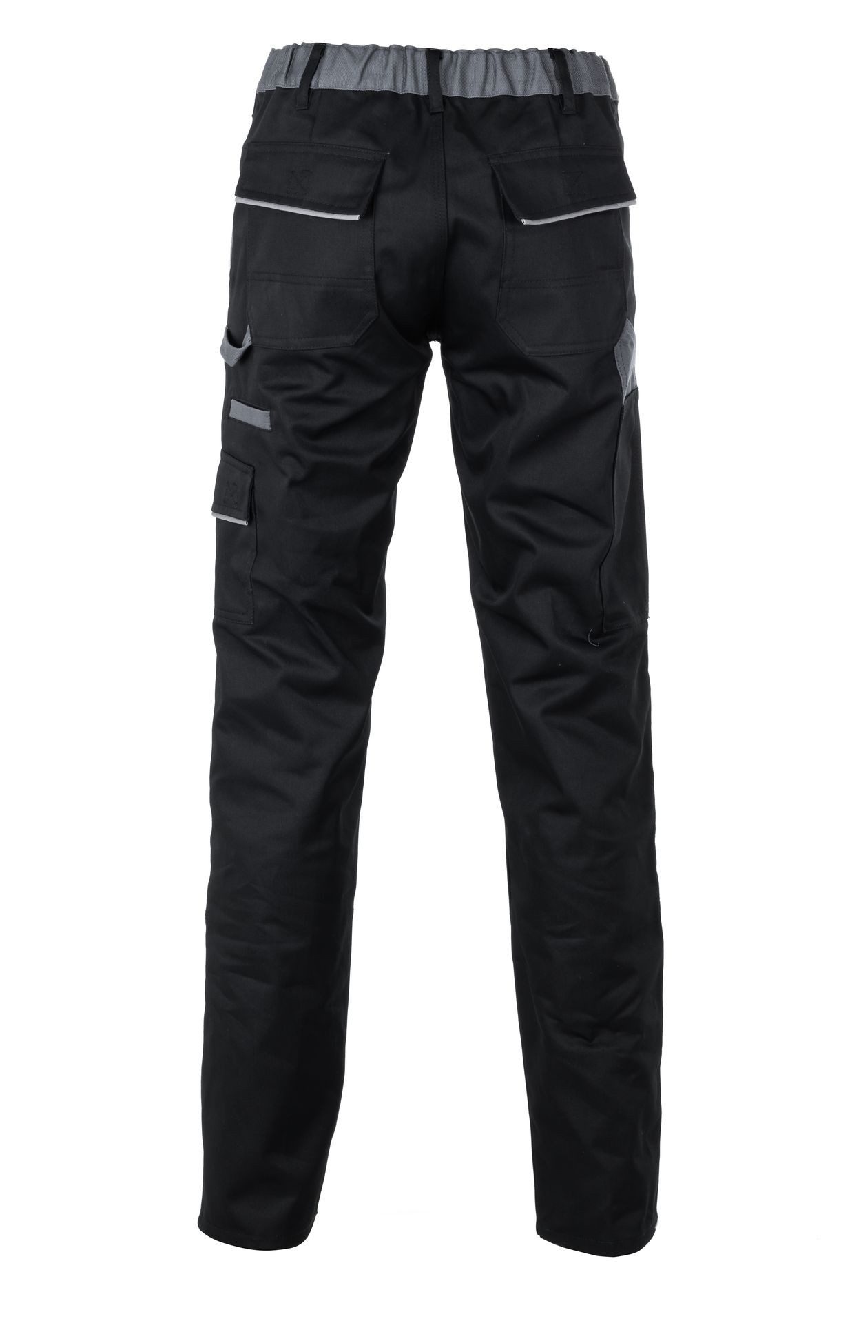 Planam Arbeitsbundhose PLANAM Damen Bundhose HIGHLINE Schwarz/Schiefer/Zink – Bild 4 von 4