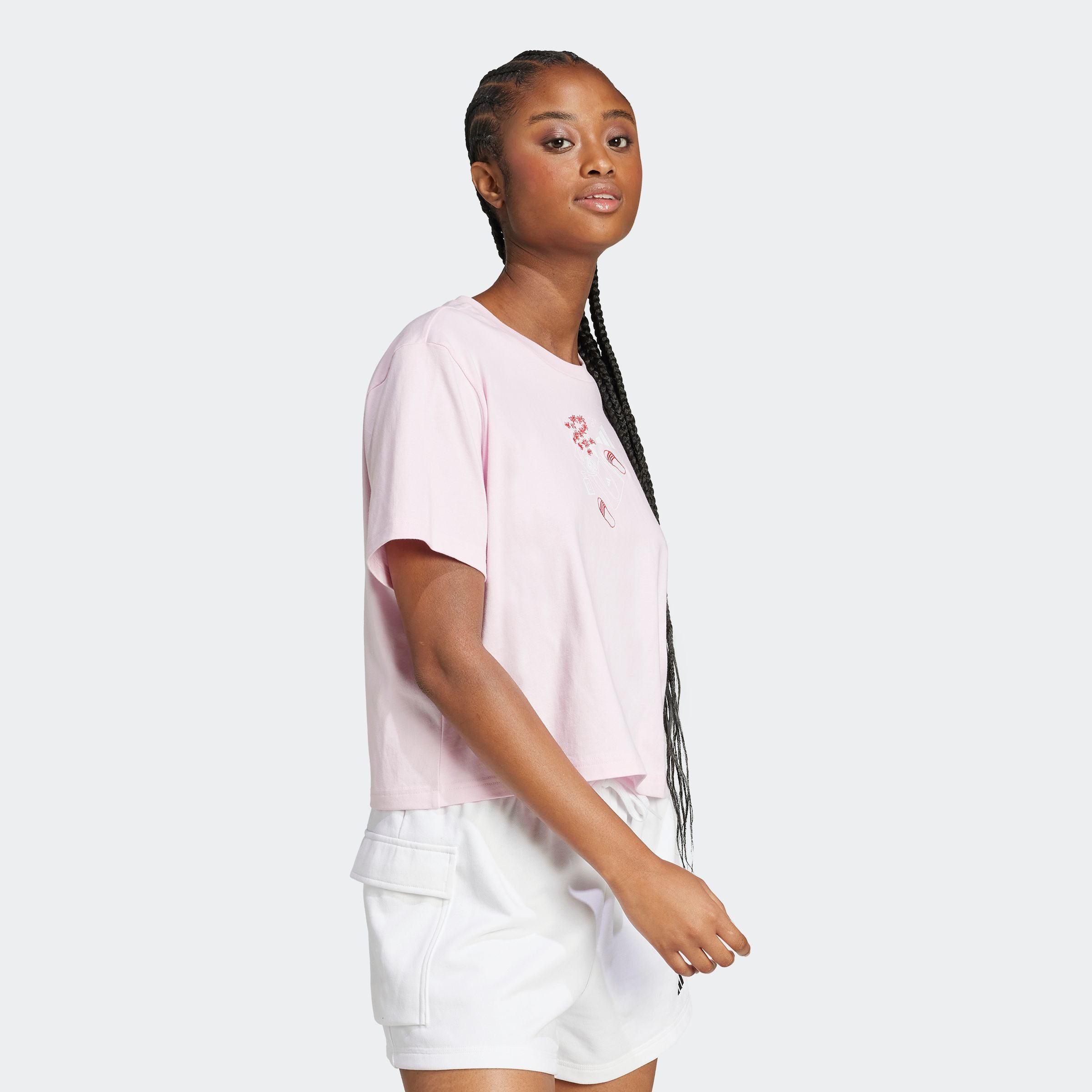 adidas Sportswear T-Shirt W MINI T sportlicher Stil, kurze Ärmel, ohne Vers günstig online kaufen