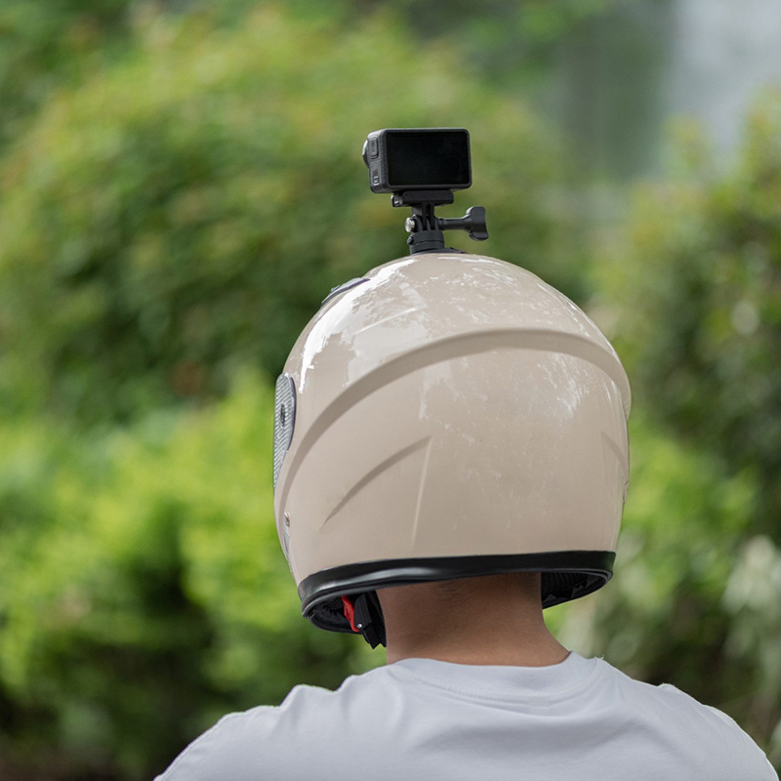 STARTRC Action Cam-Halterung Flexibler 3M Klebehalter Helm Basis für GoPro Insta360 DJI Action