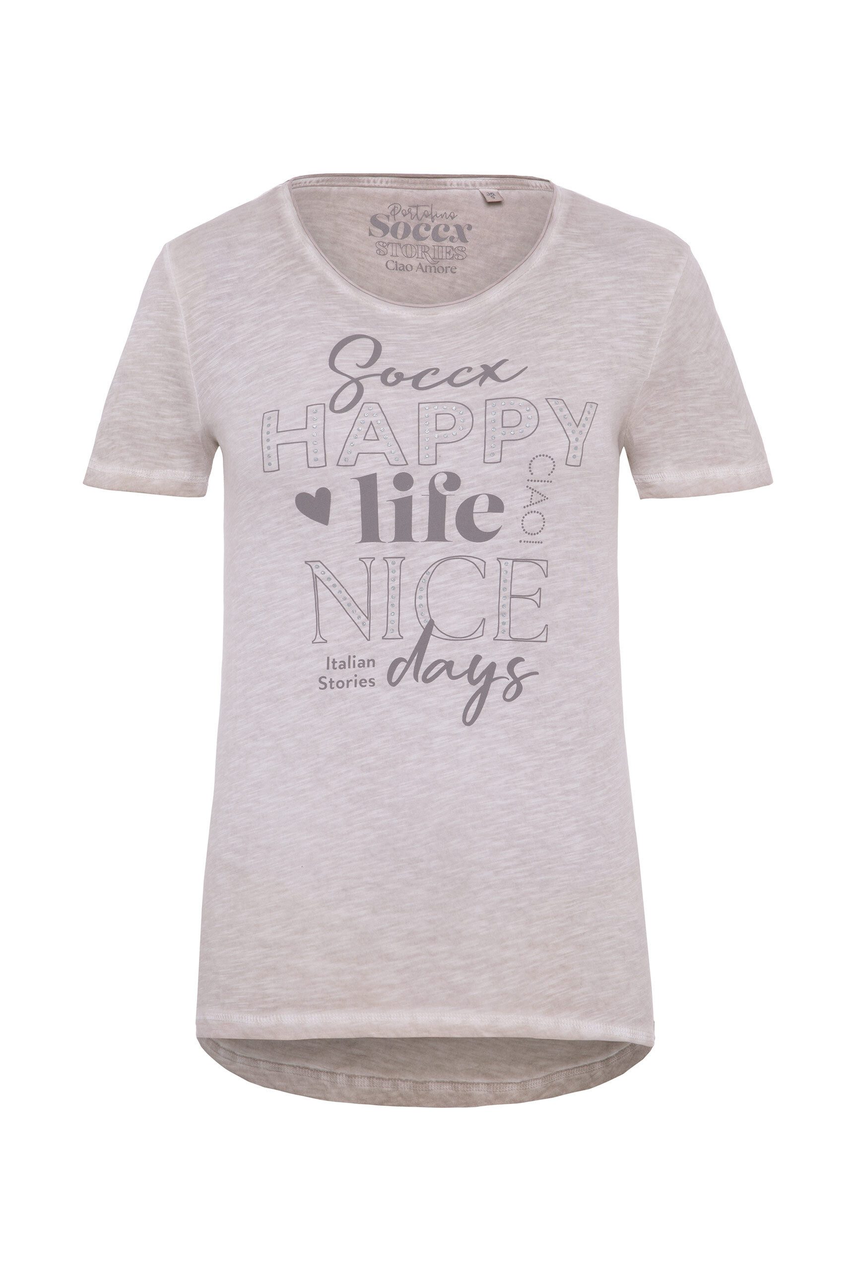 SOCCX Rundhalsshirt, aus Baumwolle günstig online kaufen