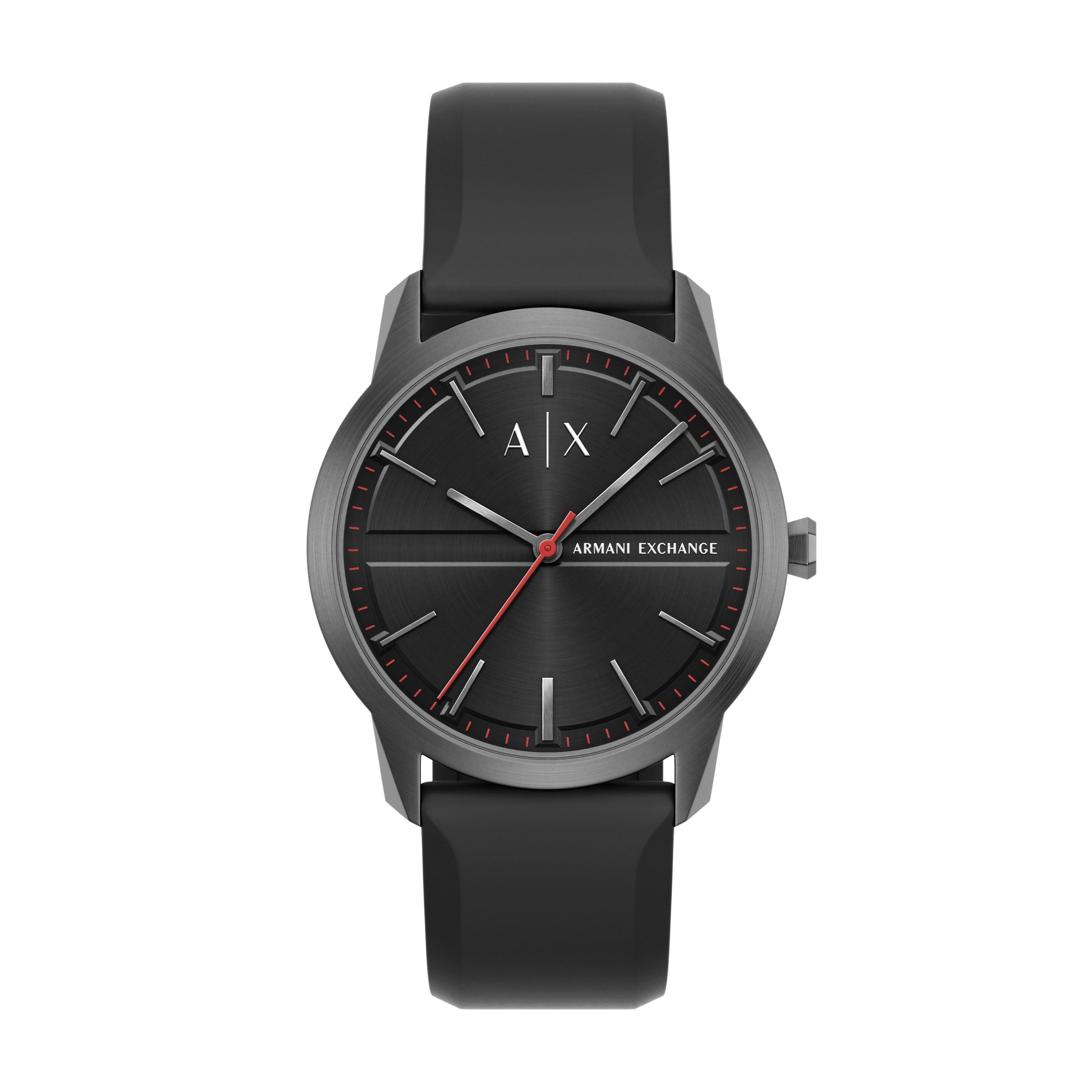 ARMANI EXCHANGE Quarzuhr AX2655, Armbanduhr, Silikonarmband, analog