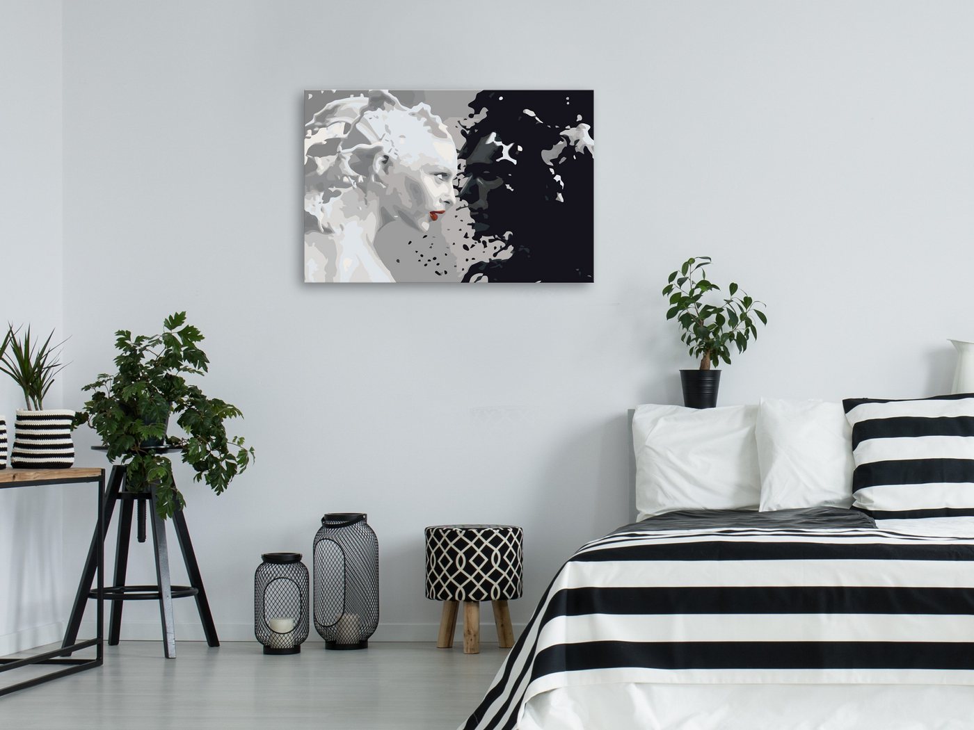 Thumbnail - Artgeist Malen nach Zahlen Black & White