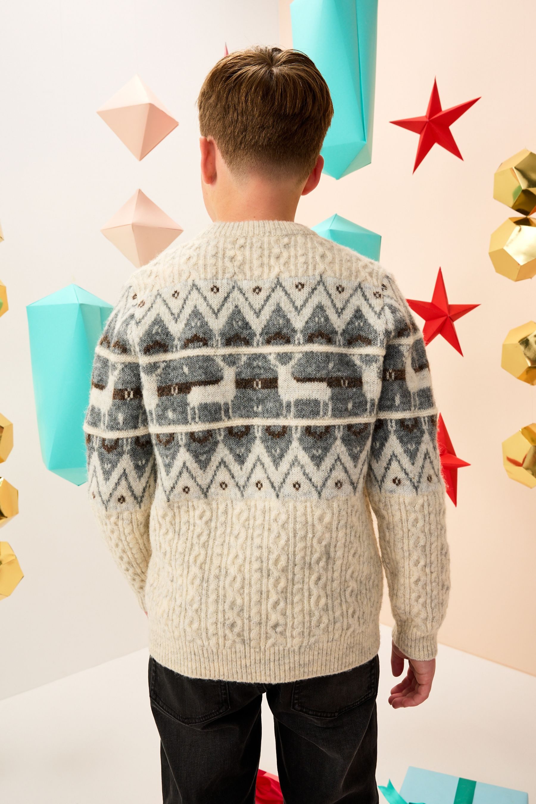 Next Strickpullover Weihnachtspullover (1-tlg)
