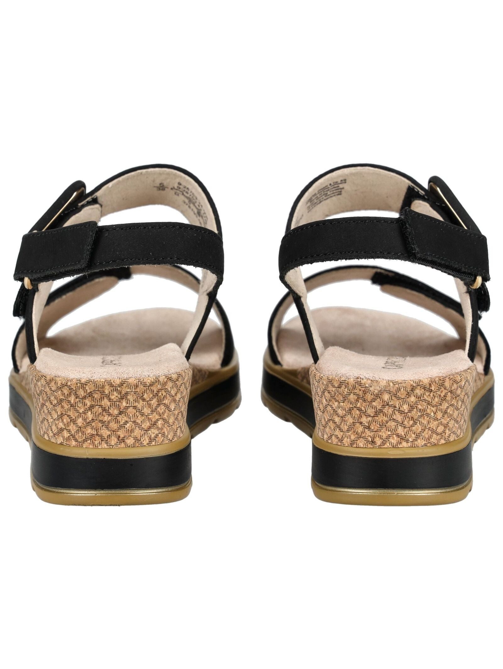 Caprice Caprice Sandalen Nubukleder Keilsandalette