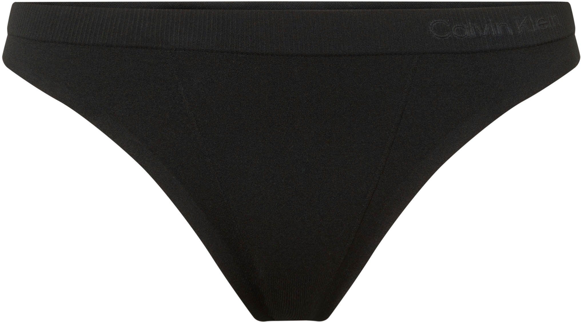 Klein schwarz Calvin Style in THONG Underwear T-String Basic modischem