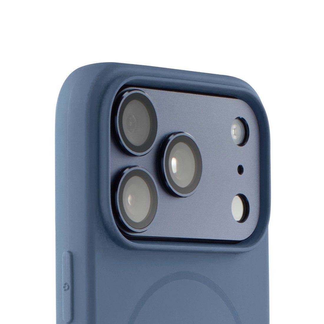 Hama Smartphone-Hülle Handyhülle für Apple iPhone 17 Pro 18 Pro mit Magnetring, Magnetisch, Kratzschutz, bezogene Seitentasten, präzise Aussparung