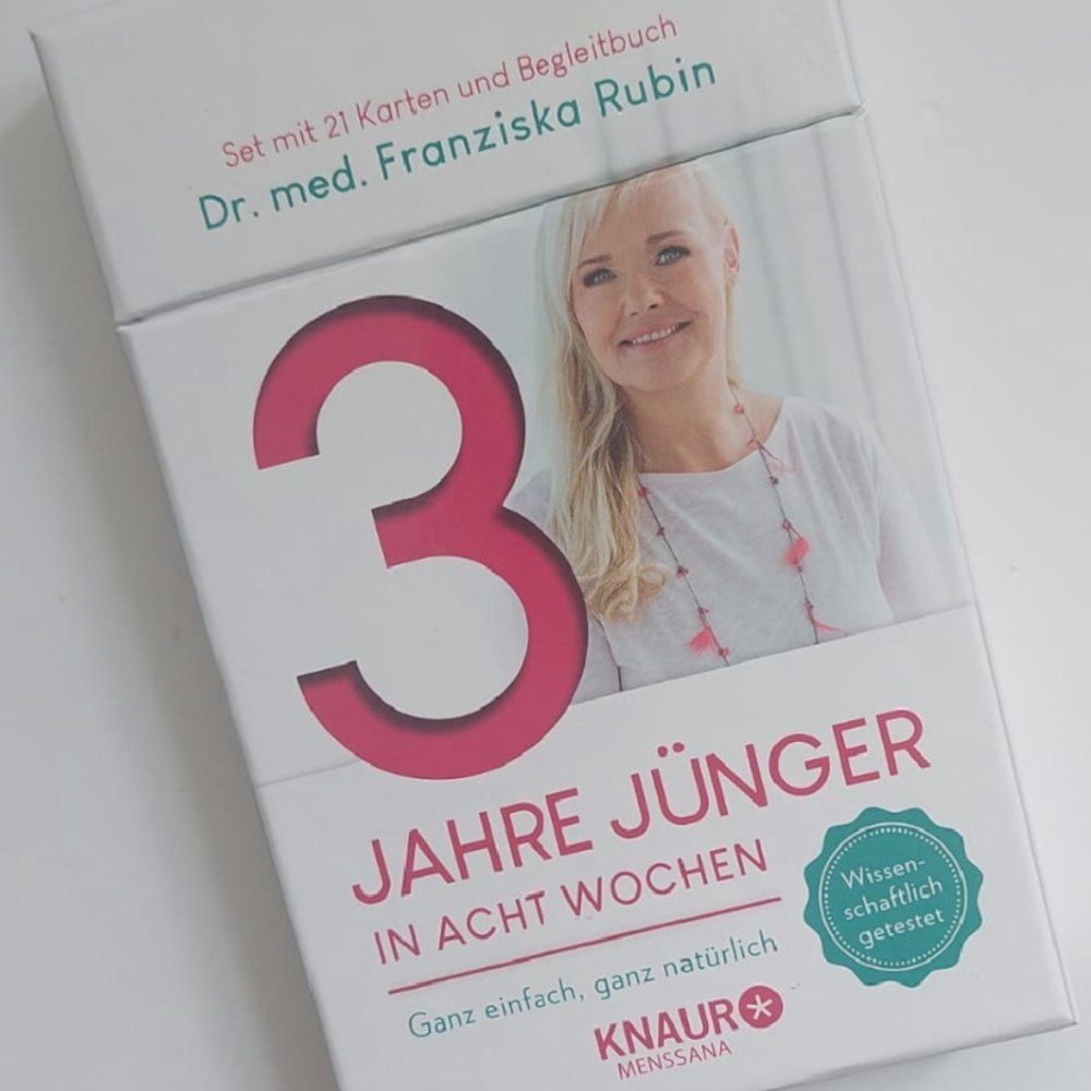 Notizbuch acht jünger 3 Verlag Droemer/Knaur Jahre Wochen in