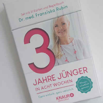 Droemer/Knaur Verlag Notizbuch 3 Jahre jünger in acht Wochen