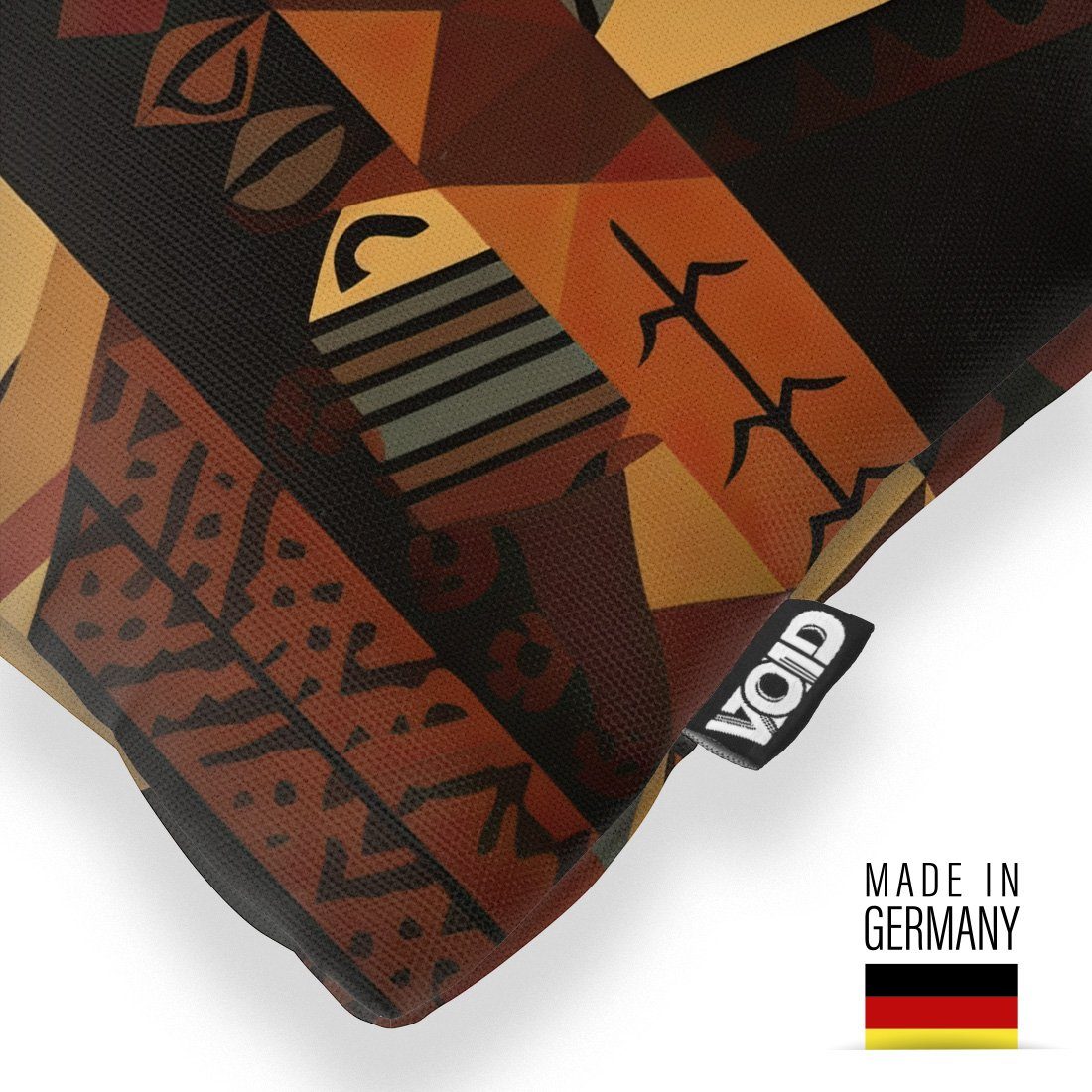 VOID Kissenbezug, (1 Stück), Afrika Azteken Muster Braun Afrika Azteken Mus günstig online kaufen