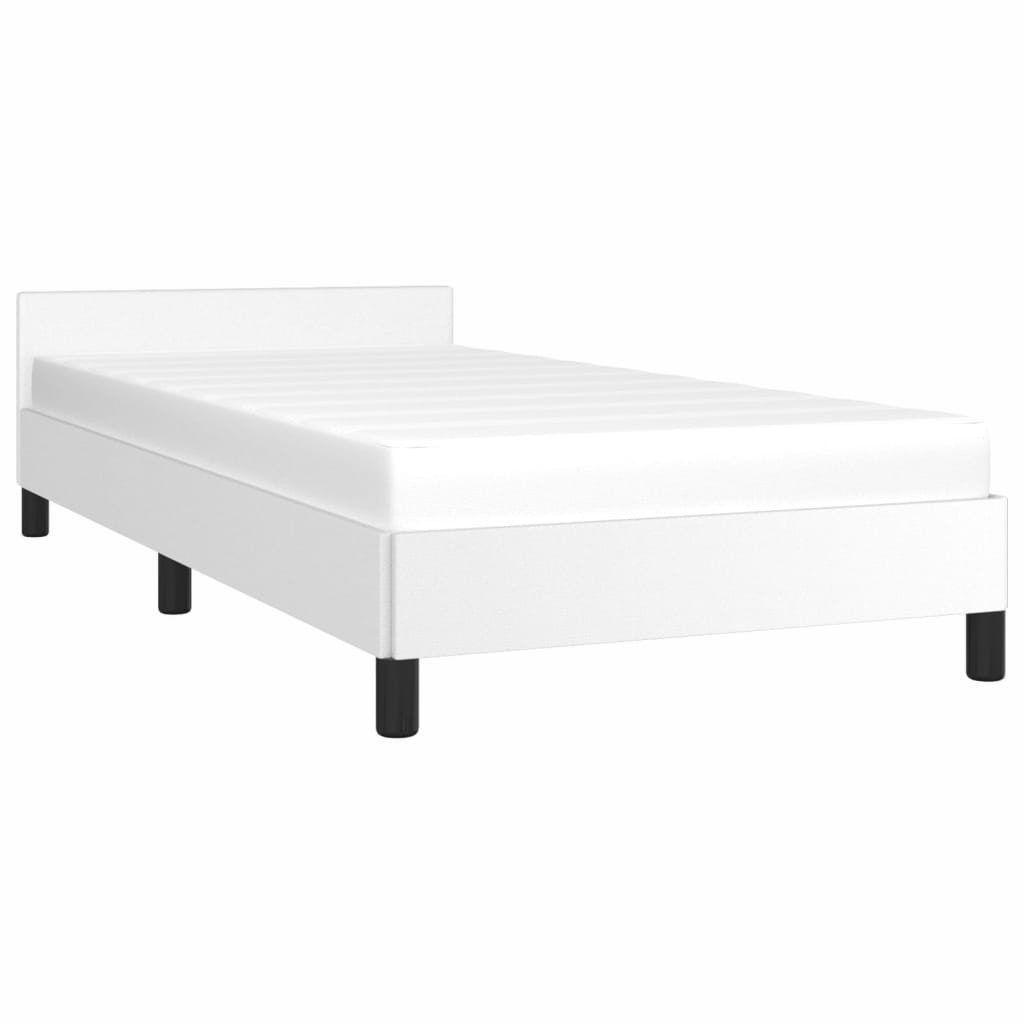 vidaXL Bett Bettgestell mit Kopfteil ohne günstig online kaufen