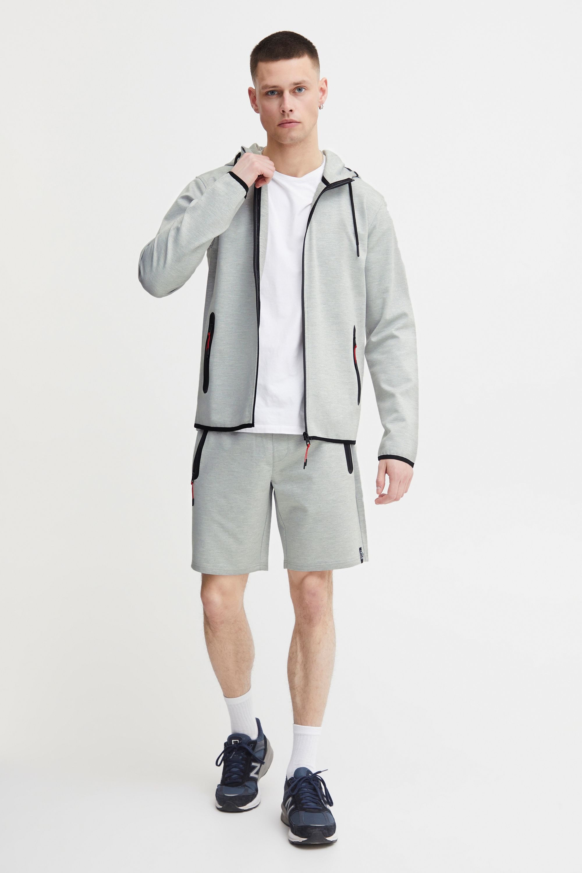 !Solid Kapuzensweatjacke SDVidit - 21301042-ME günstig online kaufen