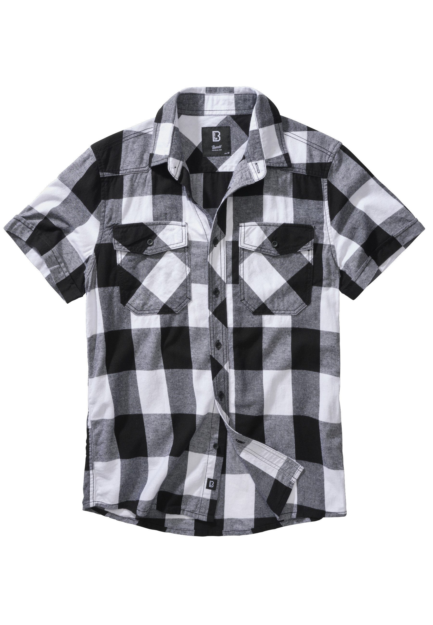 Brandit Kurzarmshirt Brandit Herren Checkshirt Halfsleeve (1-tlg) günstig online kaufen