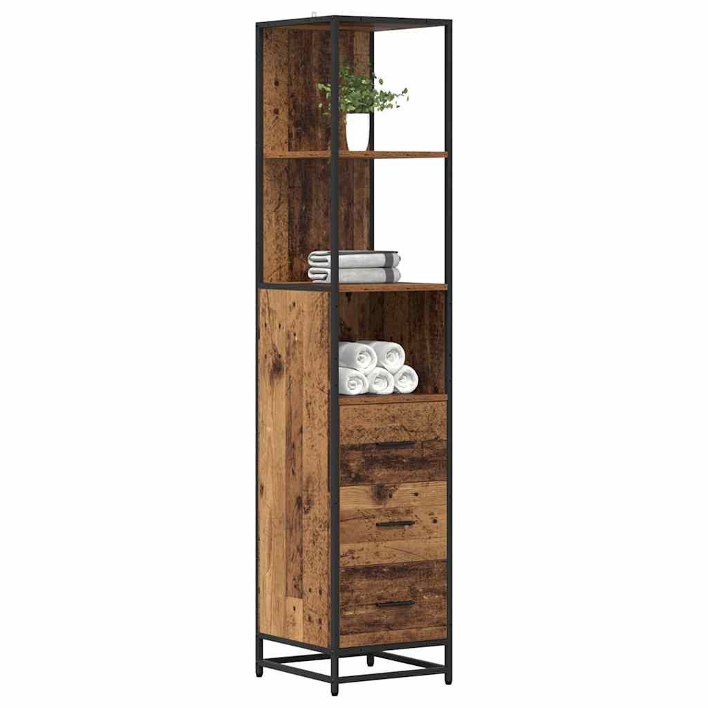 vidaXL Badezimmer-Set Badezimmer Schrank mit Schubladen günstig online kaufen
