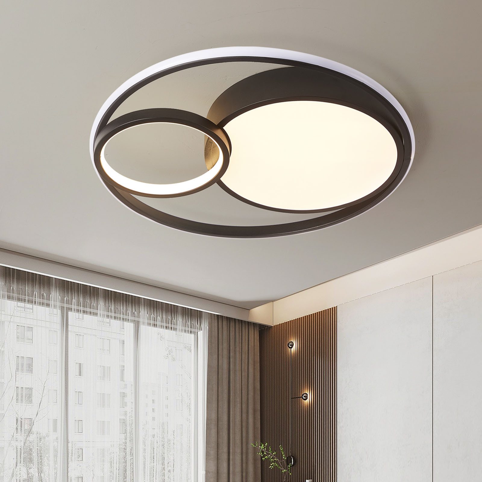 style home Deckenleuchte LED Deckenlampe dimmbar mit Fernbedienung, 55W, Wa günstig online kaufen