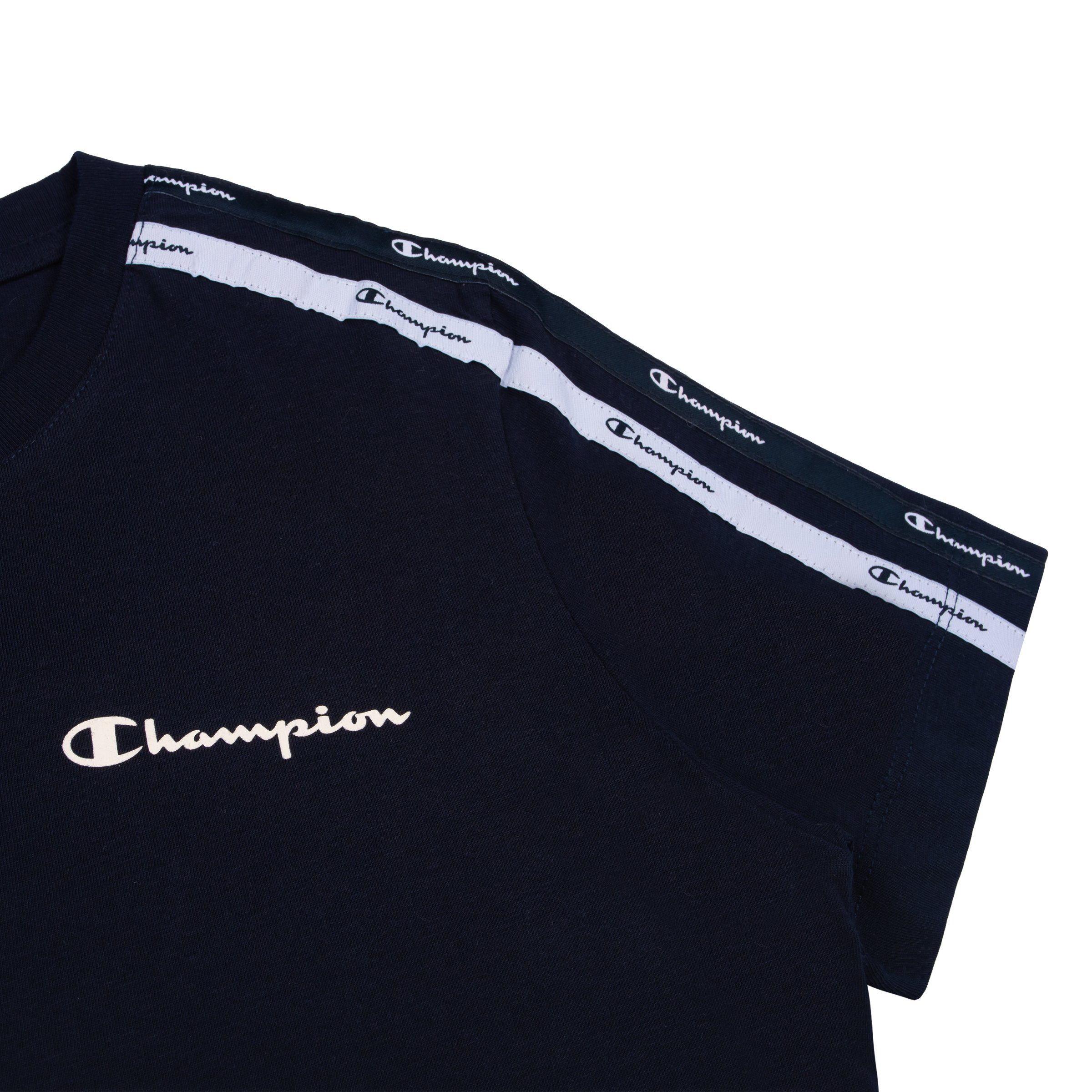 (nny) Damen Champion 113086 Crewneck T-Shirt T-Shirt blau Adult Champion