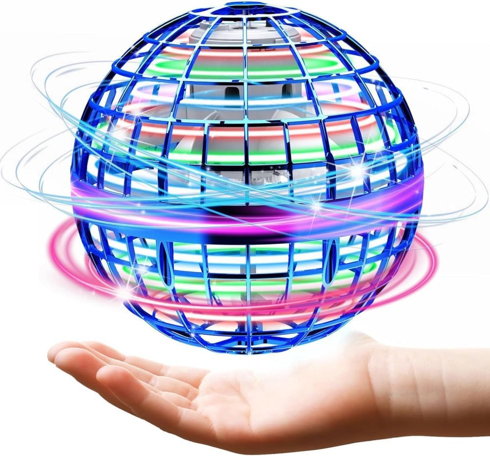 Fliegender LED Boomerang Ball Hover Spinner Kinder Spielzeug DE. Spielzeug-Drohne