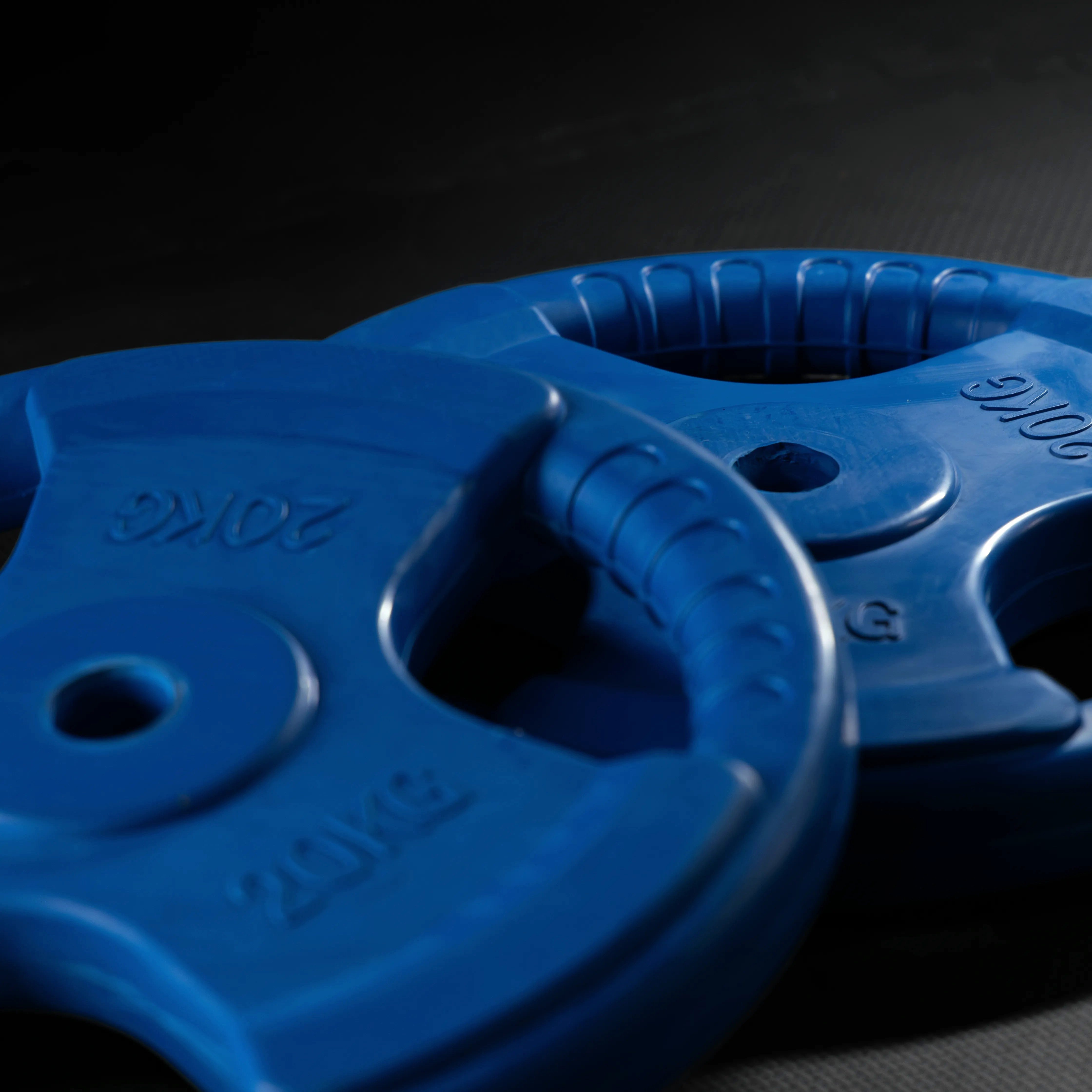 GORILLA SPORTS Hantelscheibe Hantelscheibe 30/31 mm Gummi Gripper 1,25-25 KG, 20 kg, (1-tlg)