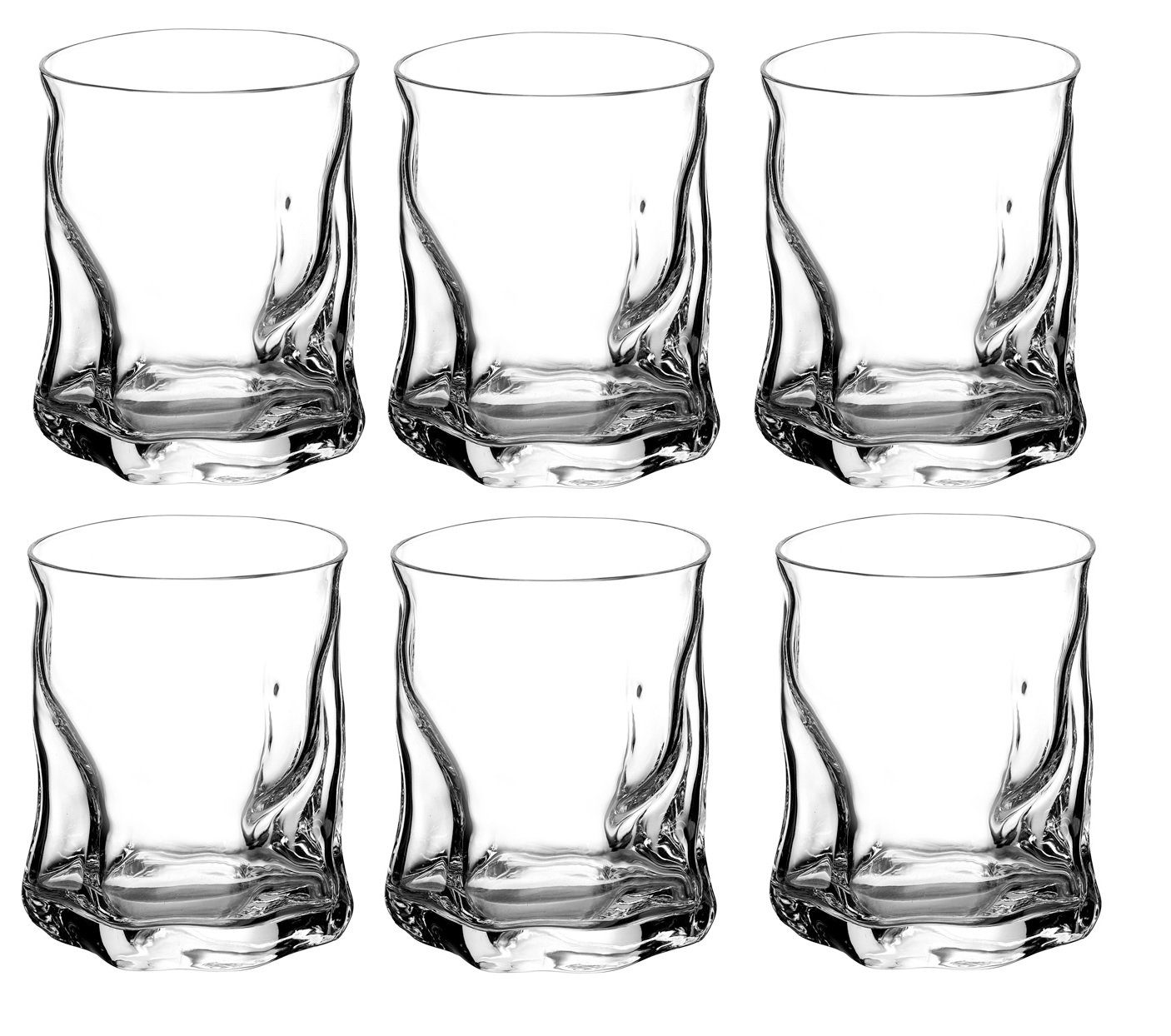 Bormioli Rocco Schnapsglas »Bormiolo Rocco Sorgente Whisky 420 Ml l6er  set)«, Glas
