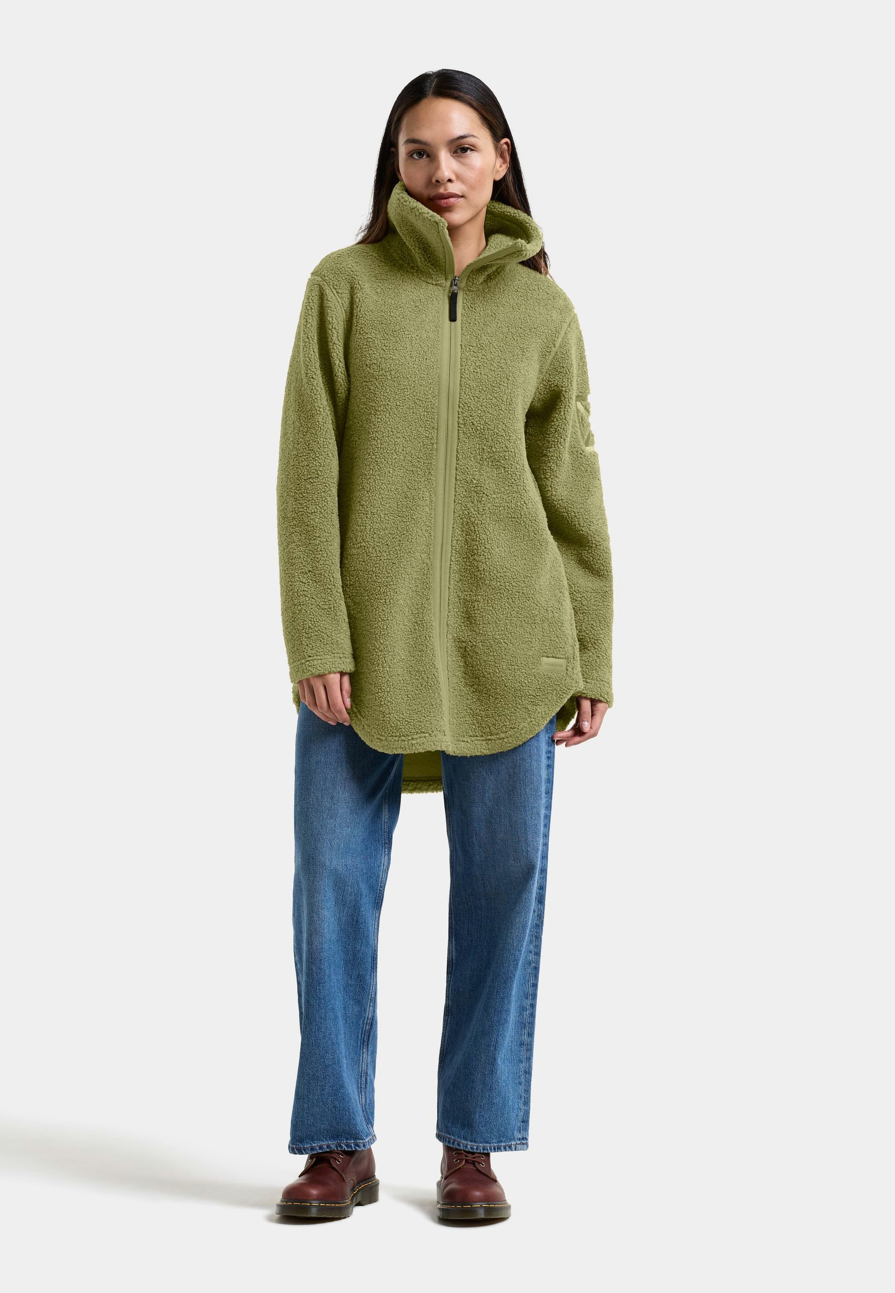 Didriksons Fleecejacke Damen Pile Teddy UMI mit Taschen – Bild 2 von 5