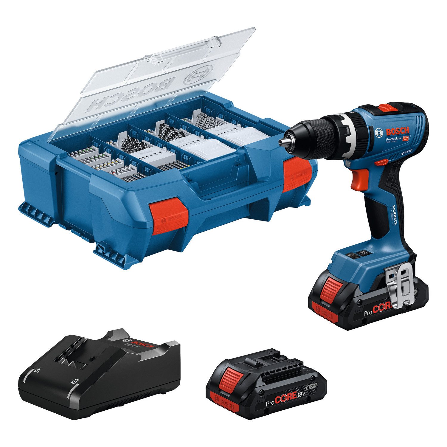Bosch Professional Akku-Schlagbohrschrauber »GSB 18V-65«, Inkl. günstig online kaufen