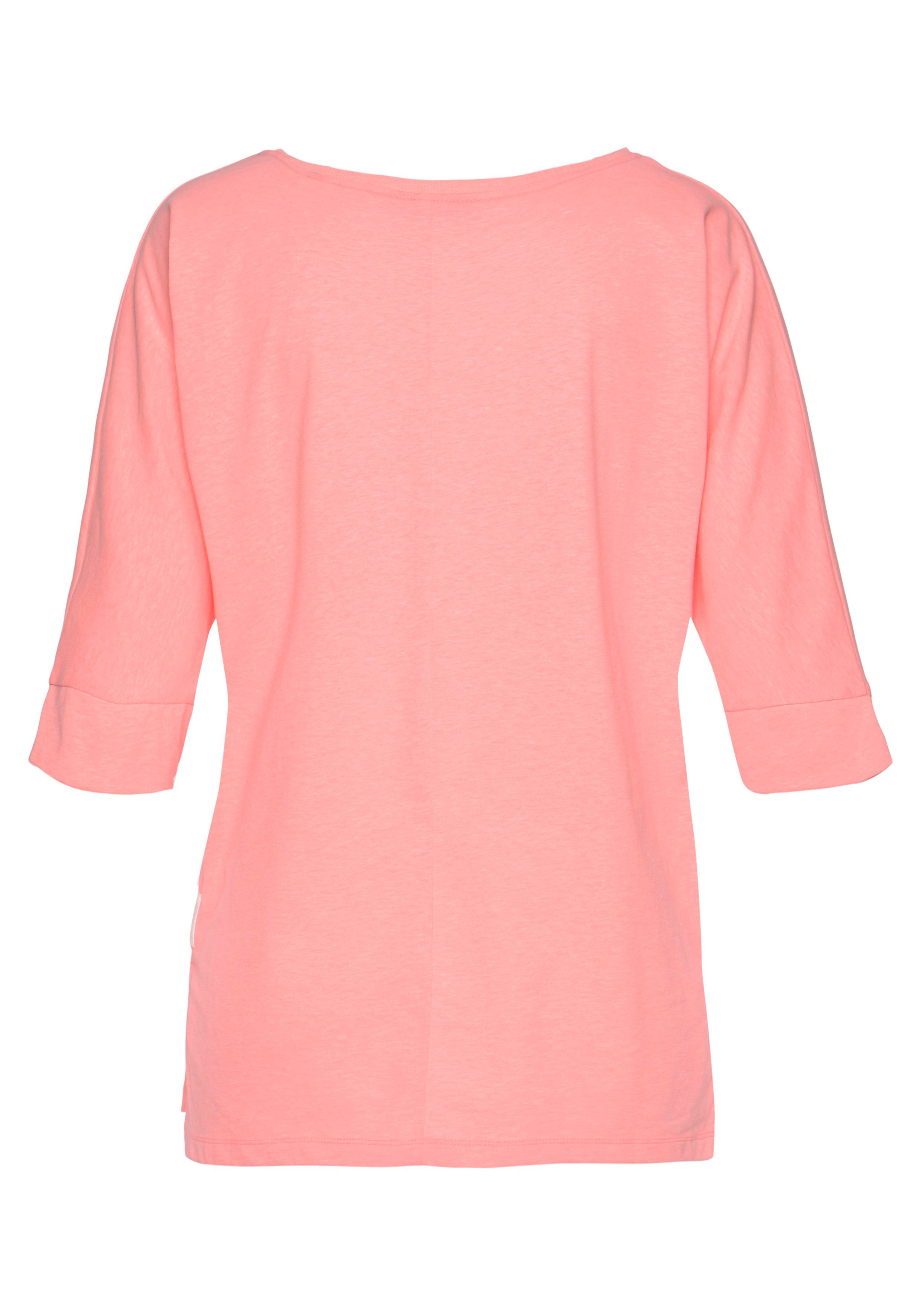 Elbsand 3/4-Arm-Shirt Iduna aus Baumwoll-Mix, lockere Passform, sportlich-casual
