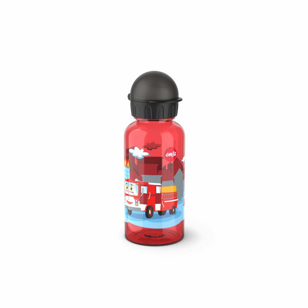 Emsa L 0.4 Kids Trinkflasche Feuerwehr Tritan