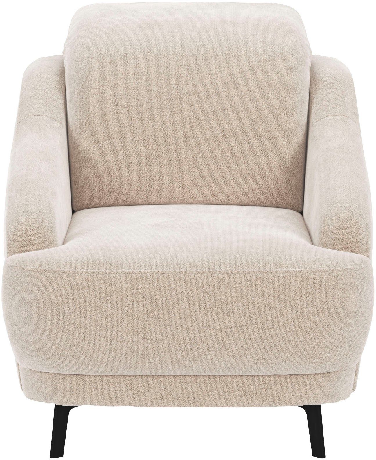 sit&more Sessel Blues (1-St), mit Metallfüßen, günstig online kaufen