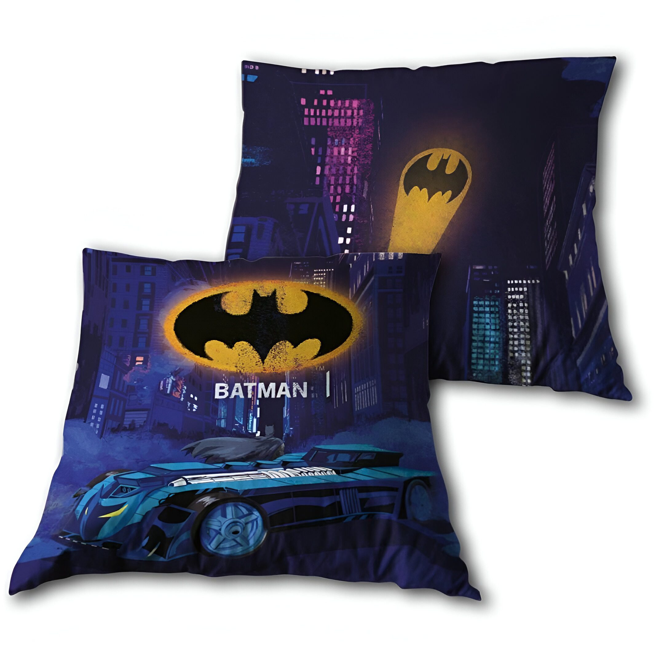 DC Comics Dekokissen DC Comics Batman Velours Kissen Dekokissen Cushion 40x40 cm