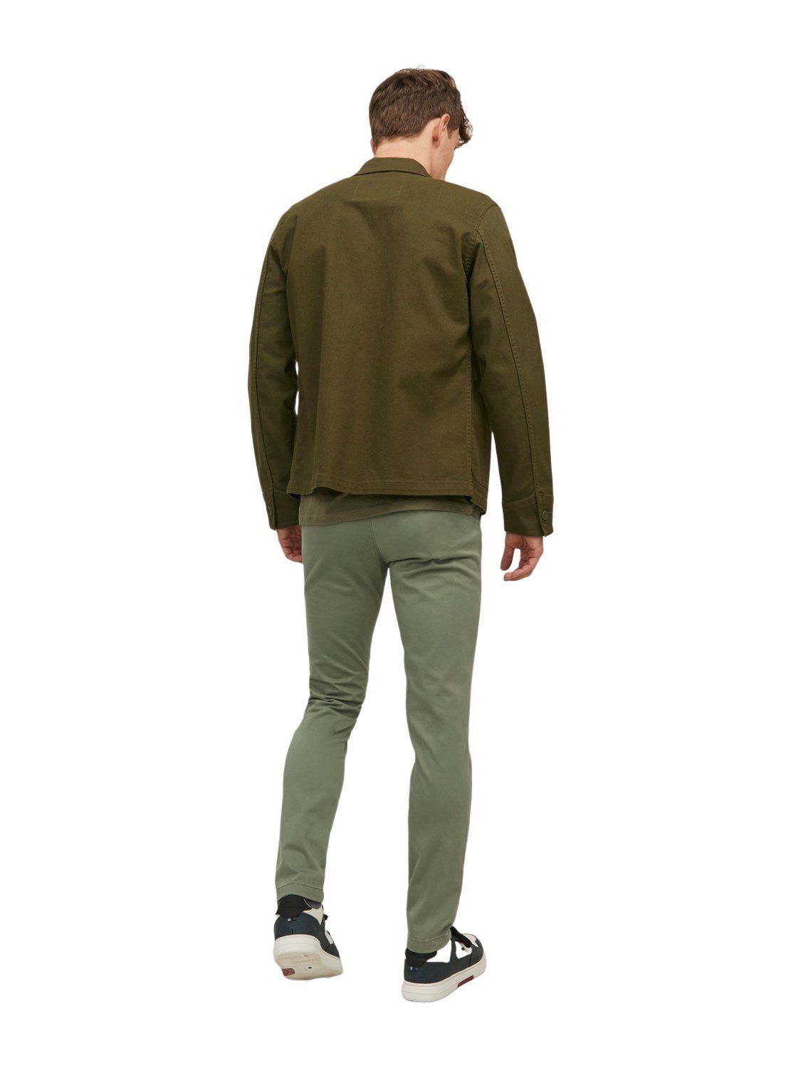 Jones Stretch Green 12150148 MARCO Lichen BOWIE mit Deep Jack Chinohose &