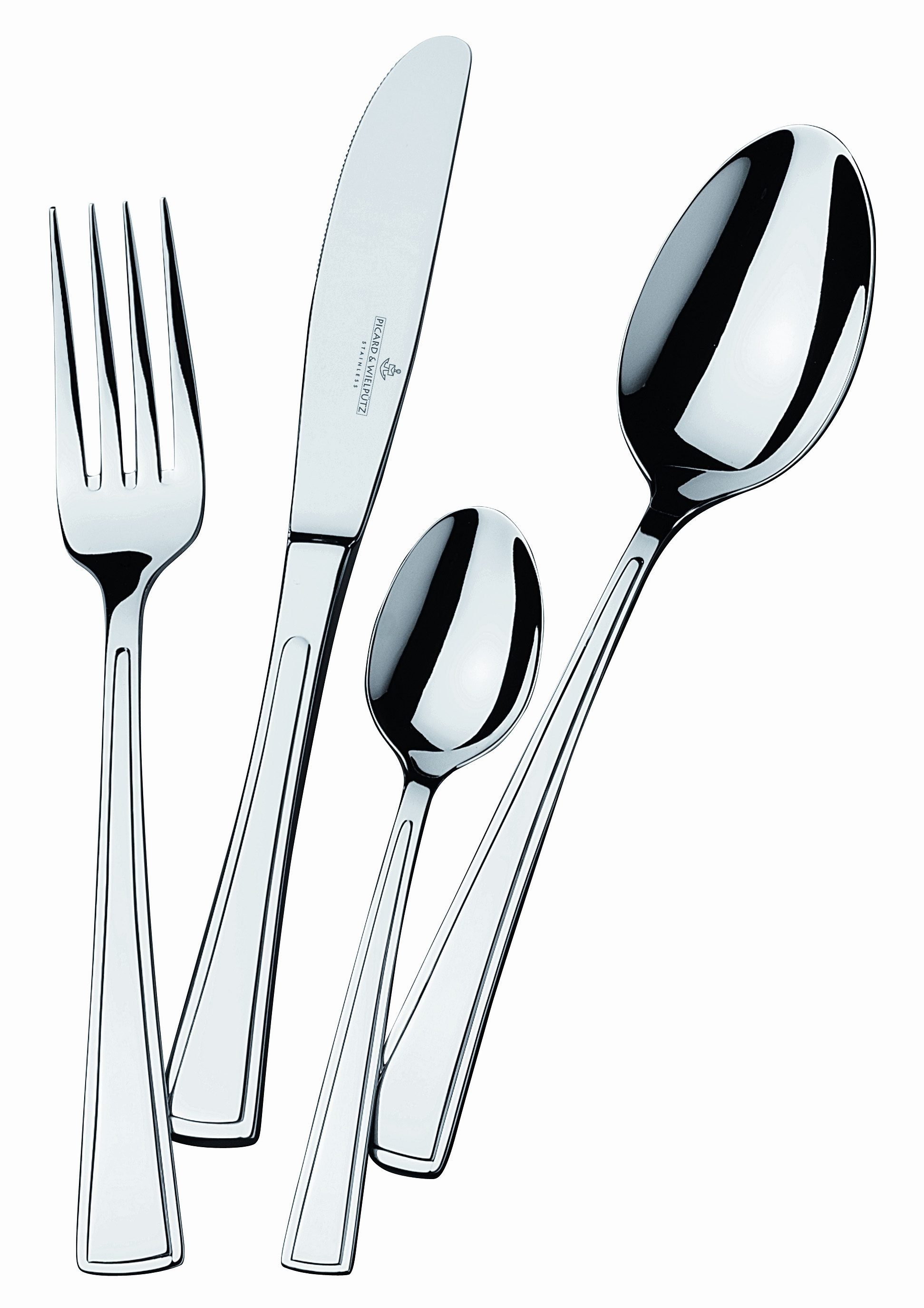 Picard & Wielpütz Solingen Besteck-Set Pasadena (24-tlg), 6 Personen, Edelstahl